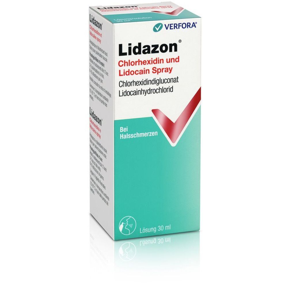 LIDAZON Chlorhexidin und Lidocain Spray Fl 30 ml