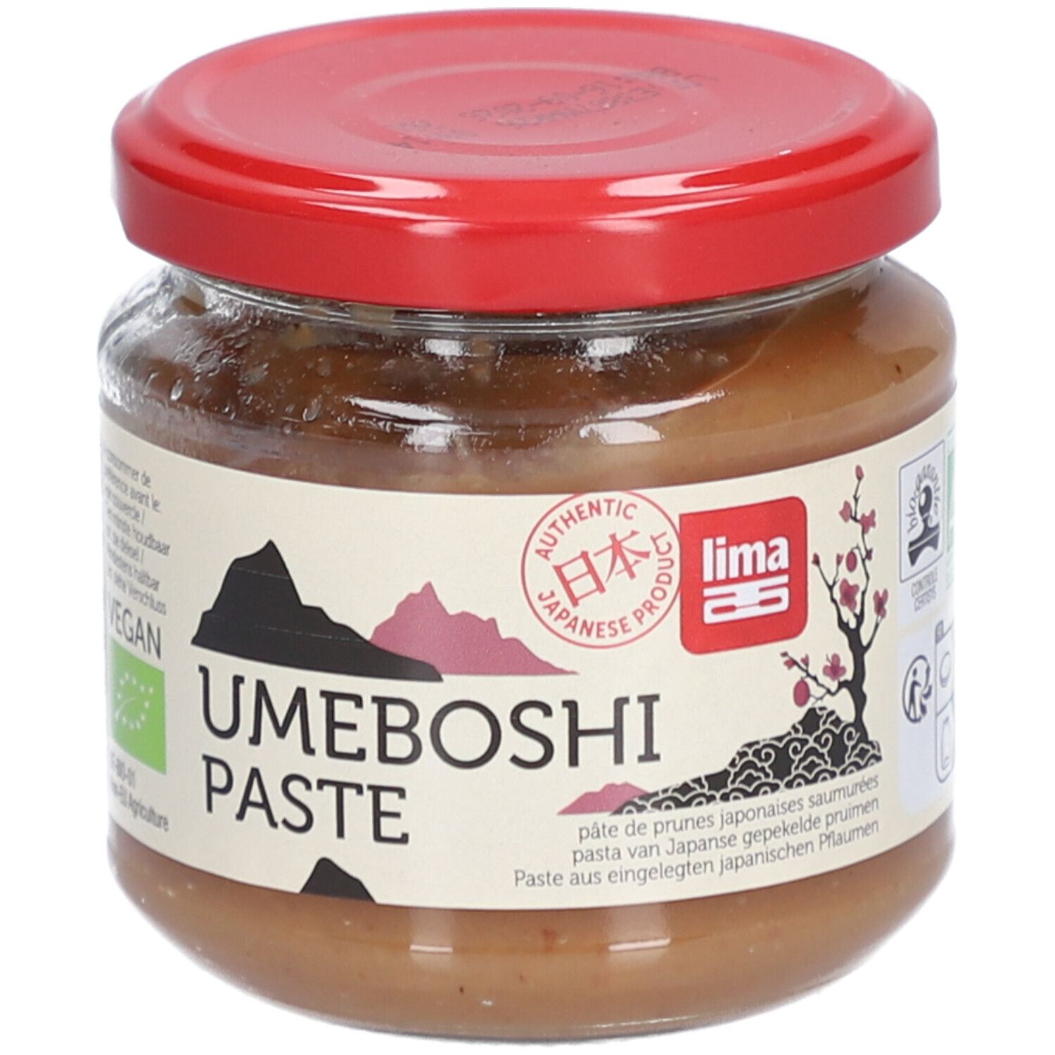 LIMA Umeboshi Japanische Pflaumenpaste, gesalzen