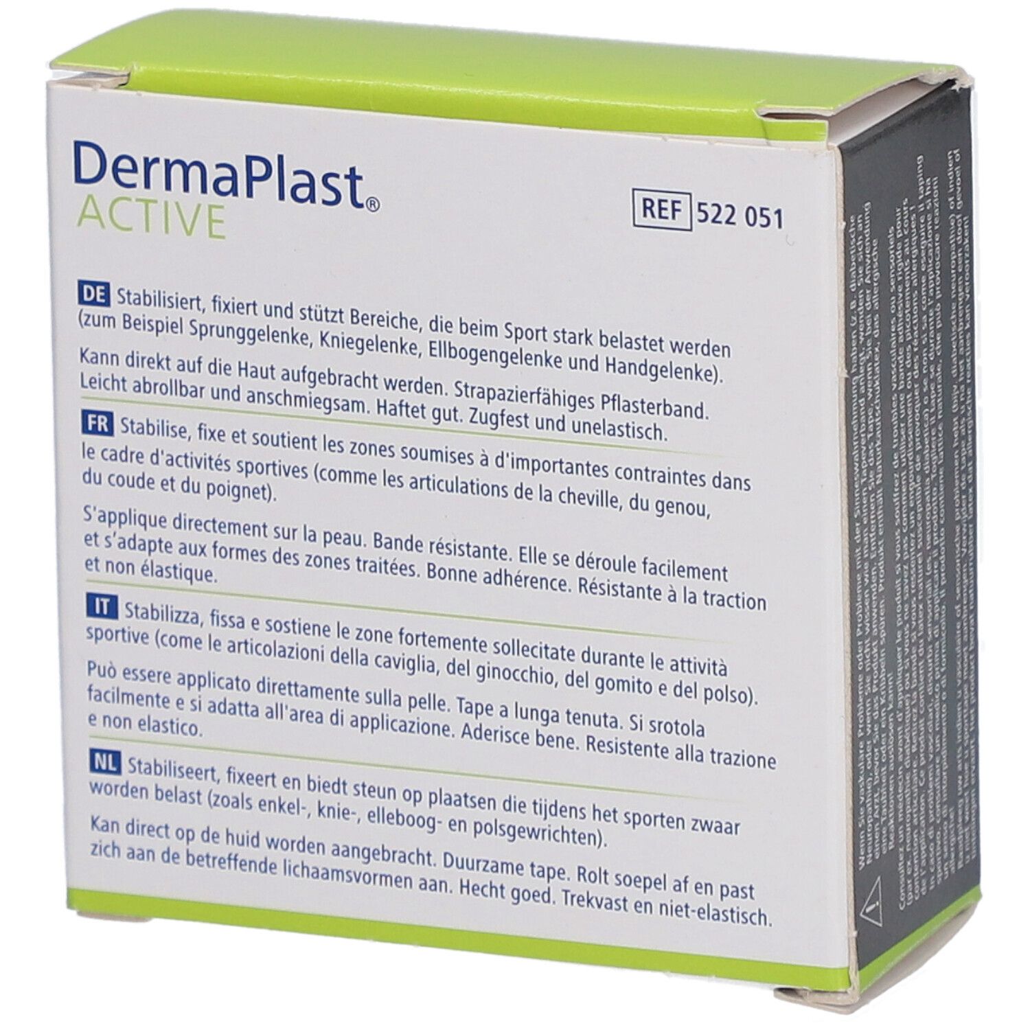 Dermaplast® Active Sport Tape weiß 2cm x 7 m