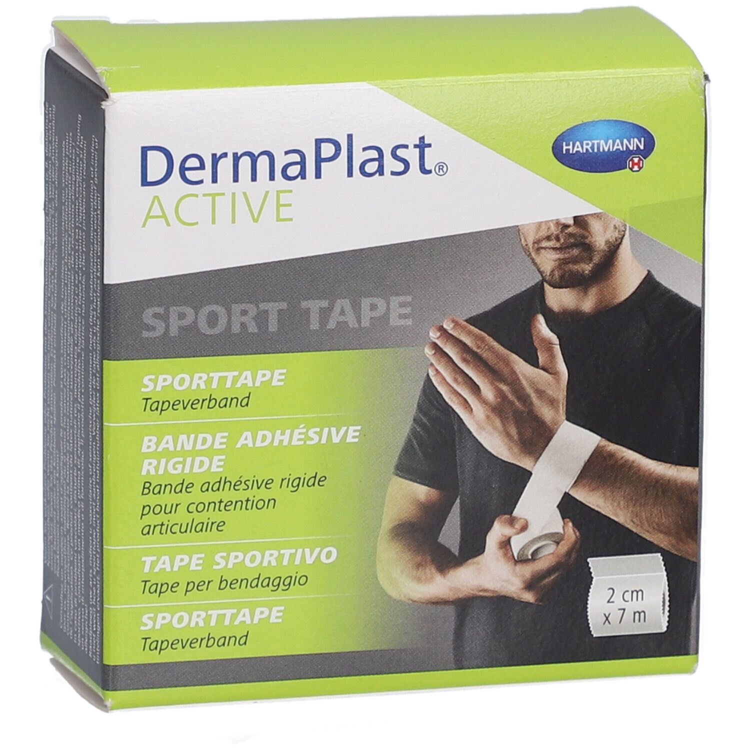 Dermaplast® Active Sport Tape weiß 2cm x 7 m