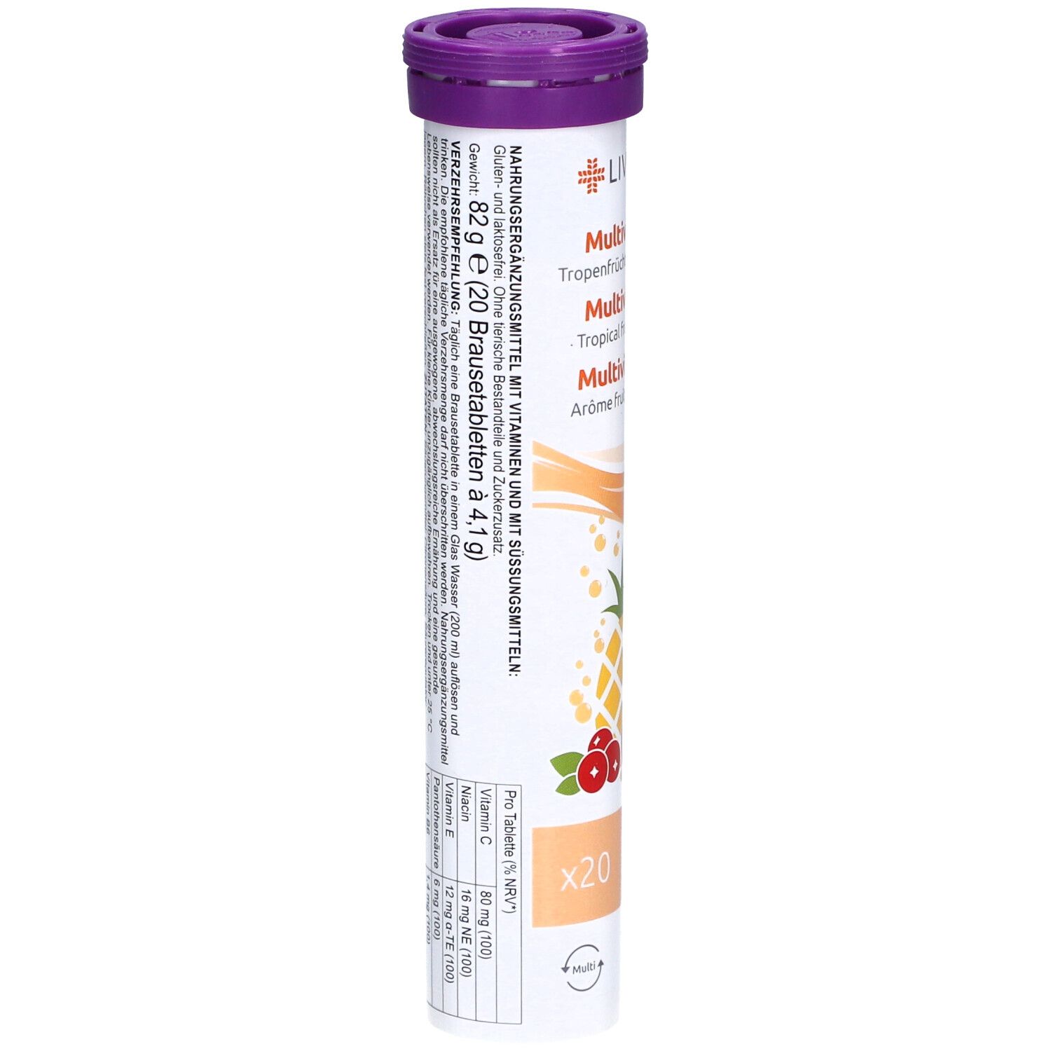 LIVSANE Multivitamin - Aroma exotische Früchte