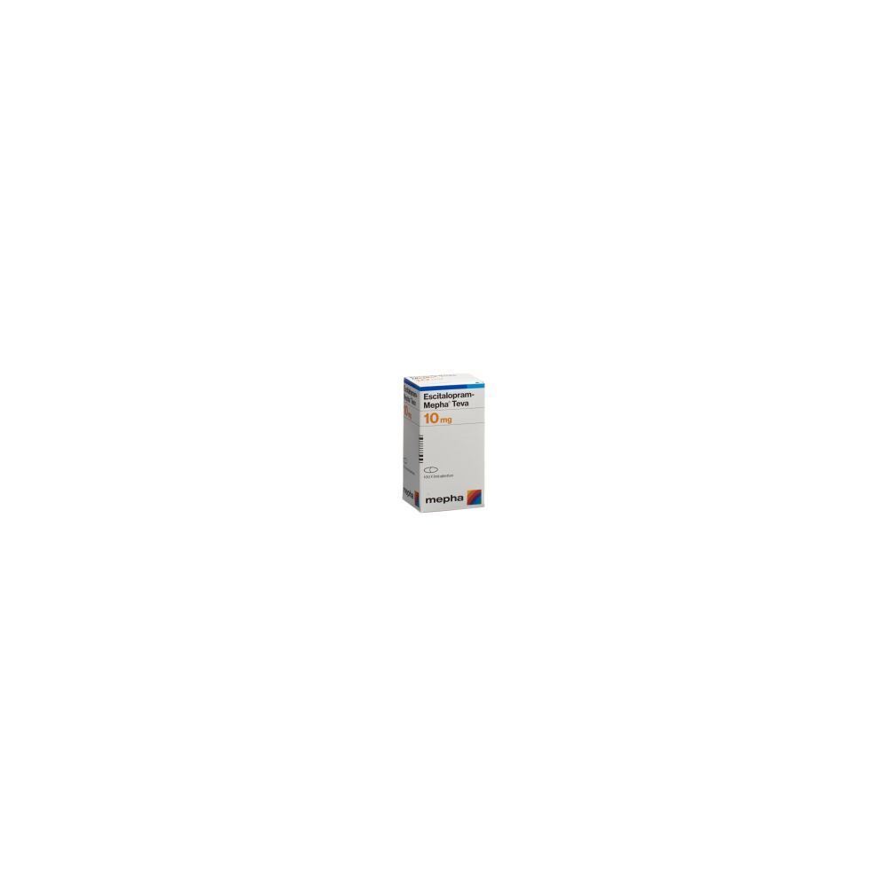 ESCITALOPRAM Mepha Teva Filmtabl 10 mg Ds 100 Stk