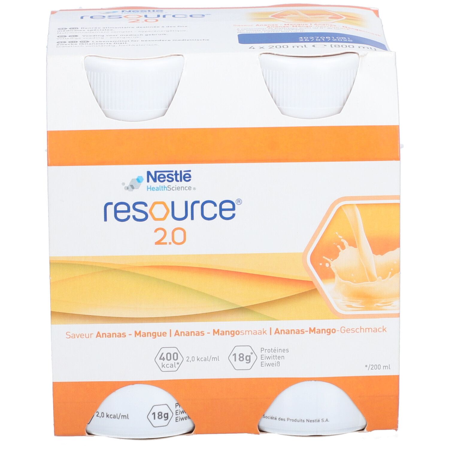 NESTLE Resource® 2.0 Ananas