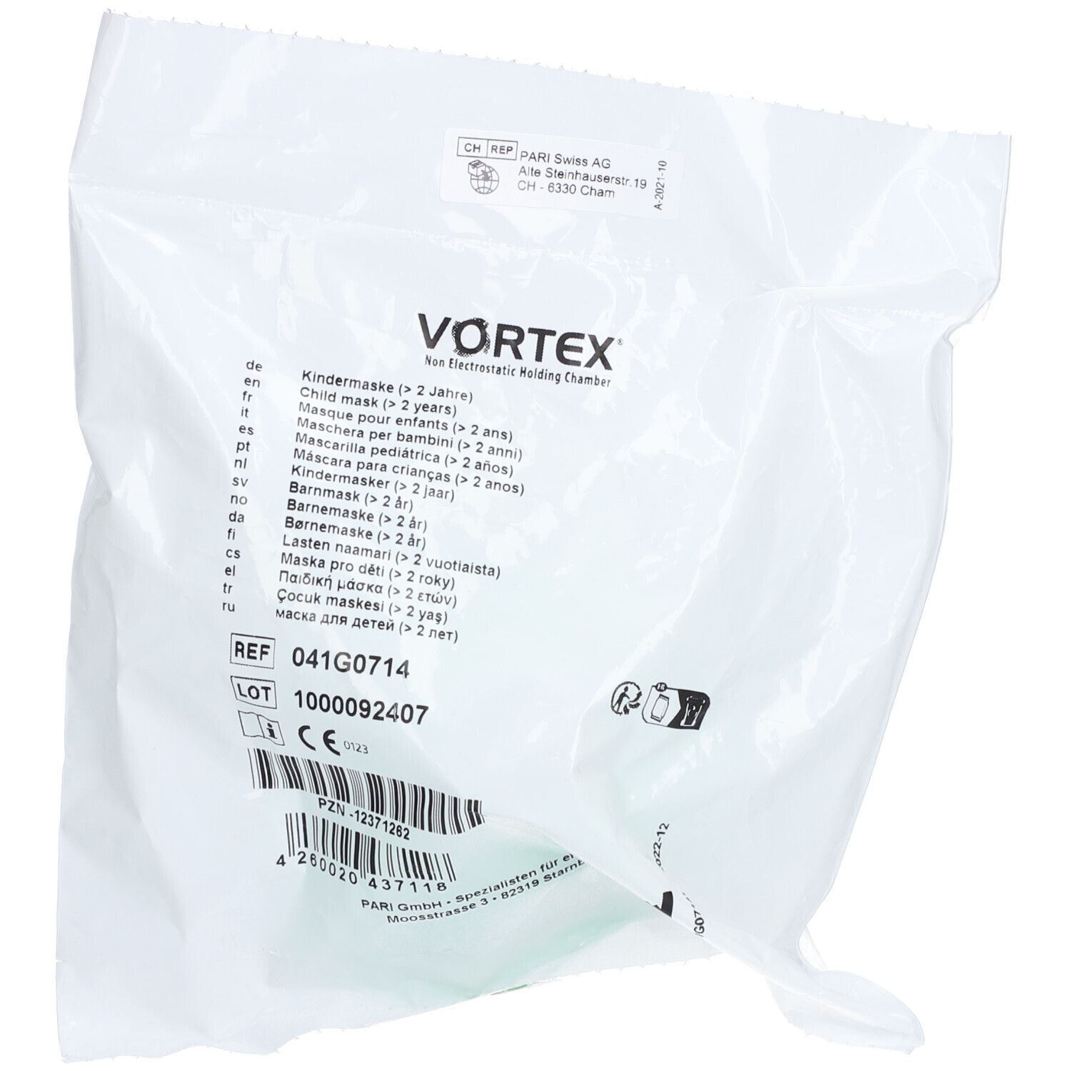 PARI Vortex® Masque pour enfants 2 à 4 ans