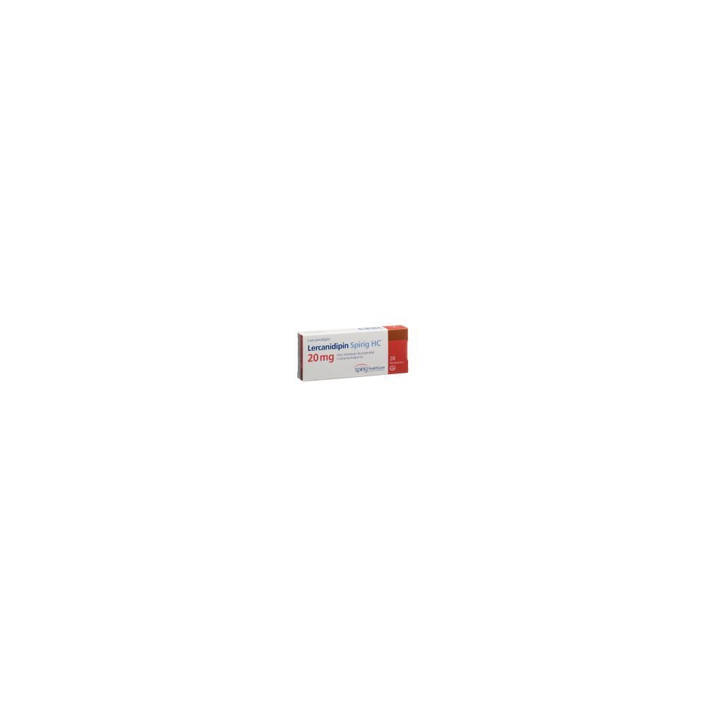 LERCANIDIPIN Spirig HC Filmtabl 20 mg 28 Stk
