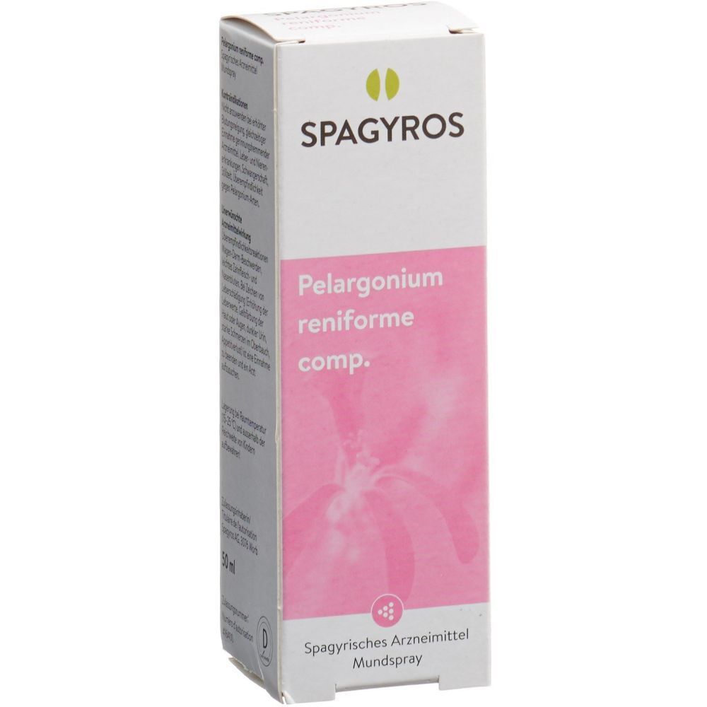 SPAGYROS SPAGYR COMP Pelargonium re comp Spr 50 ml