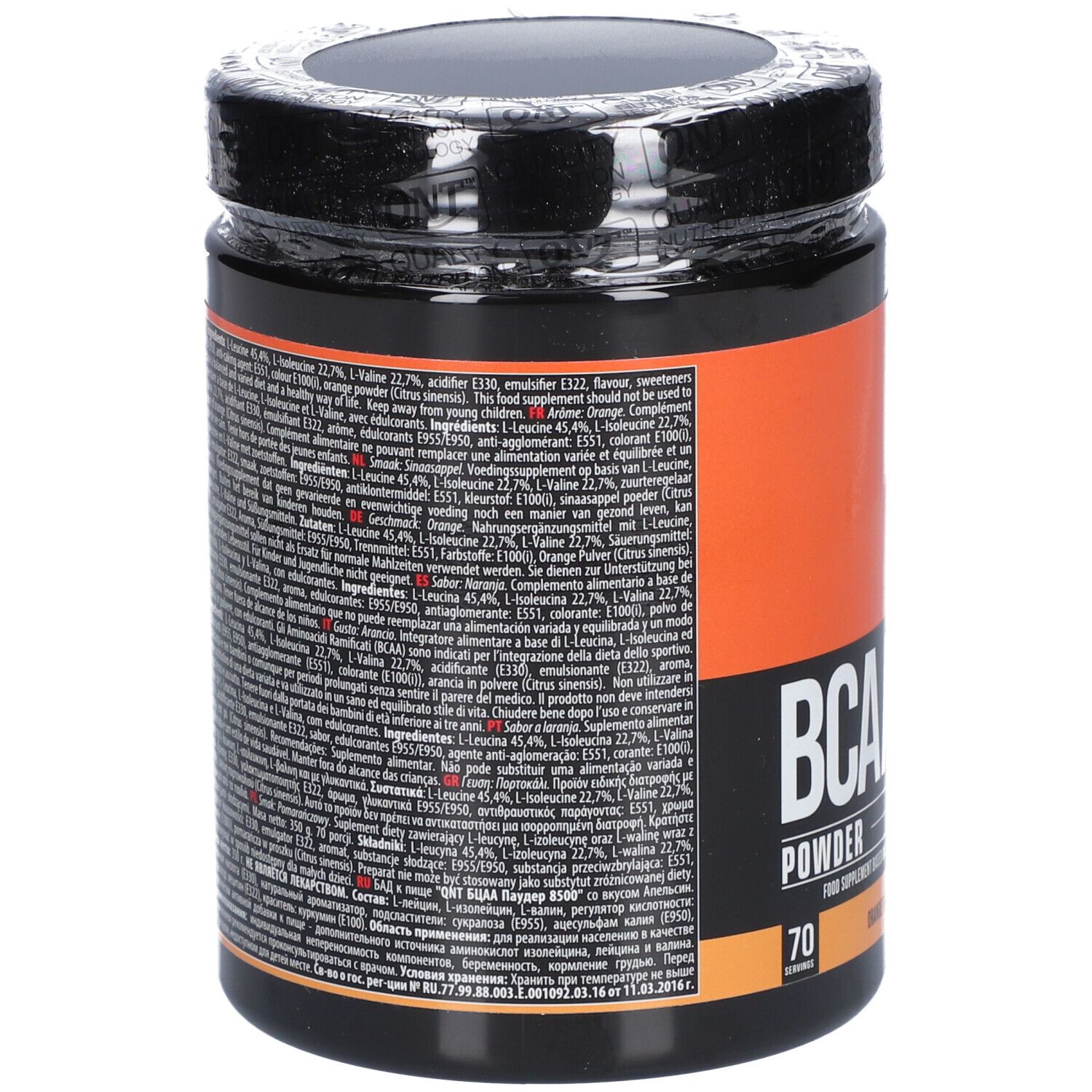 QNT BCAA 8500 Pulver Orange 350 g - Redcare Apotheke