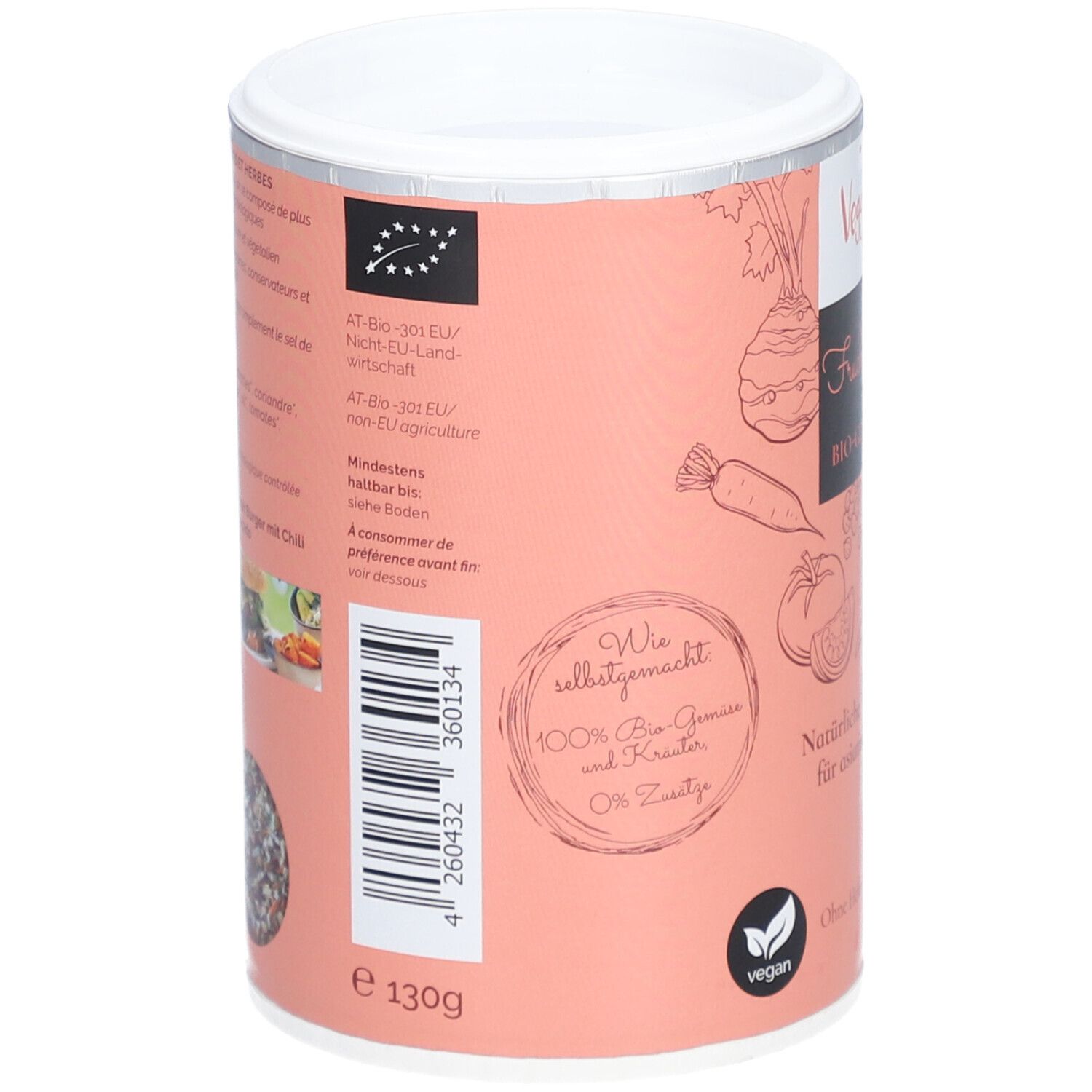 VEGGIEPUR Gemüse-Mix FRUCHTIG-SCHARF 1