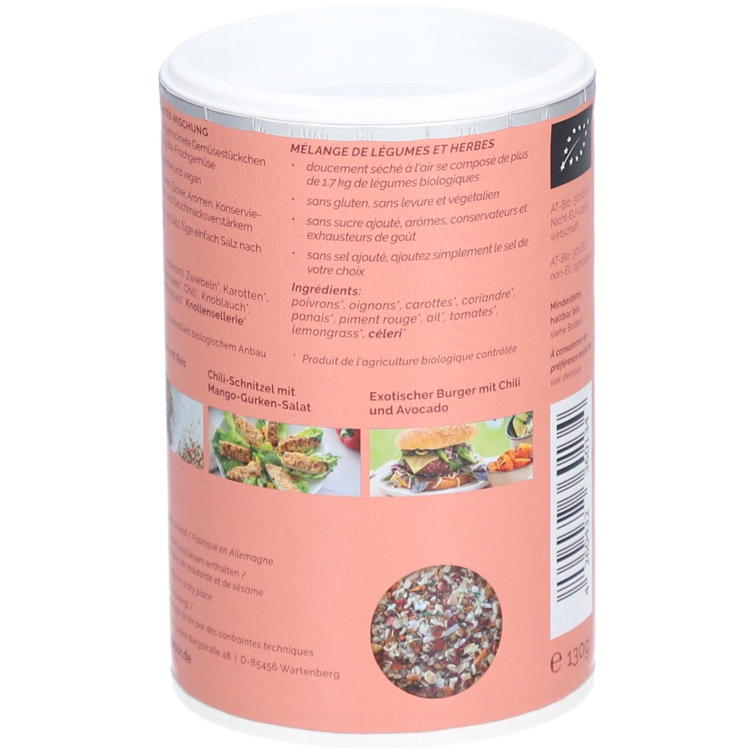 VEGGIEPUR Gemüse-Mix FRUCHTIG-SCHARF 1