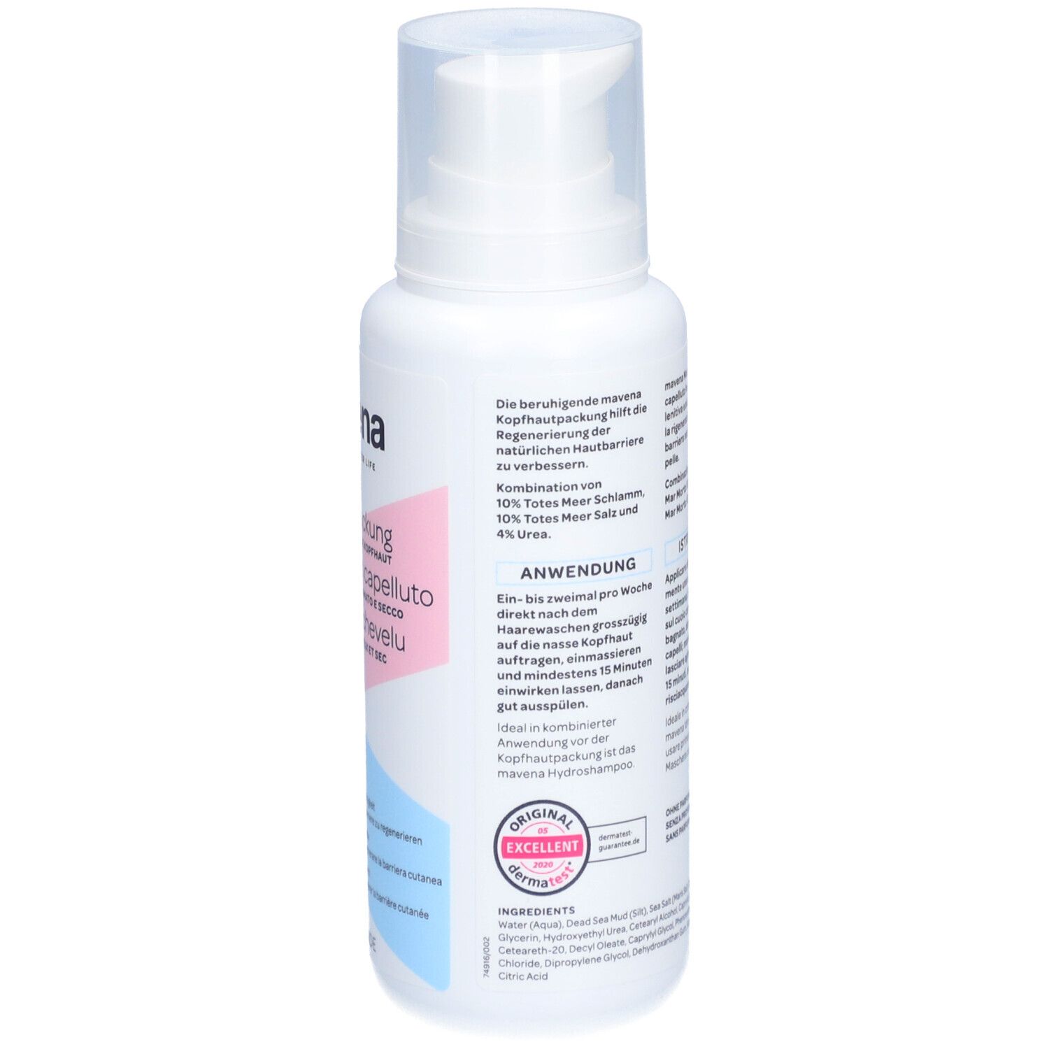 MAVENA Kopfhautpackung Disp 200 ml