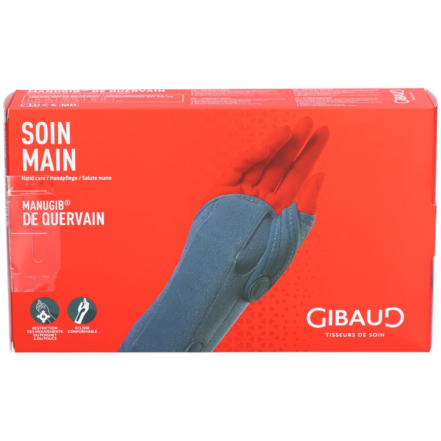 GIBAUD Manugib Daumen-Sehnenentz 2L 15.5-18cm li