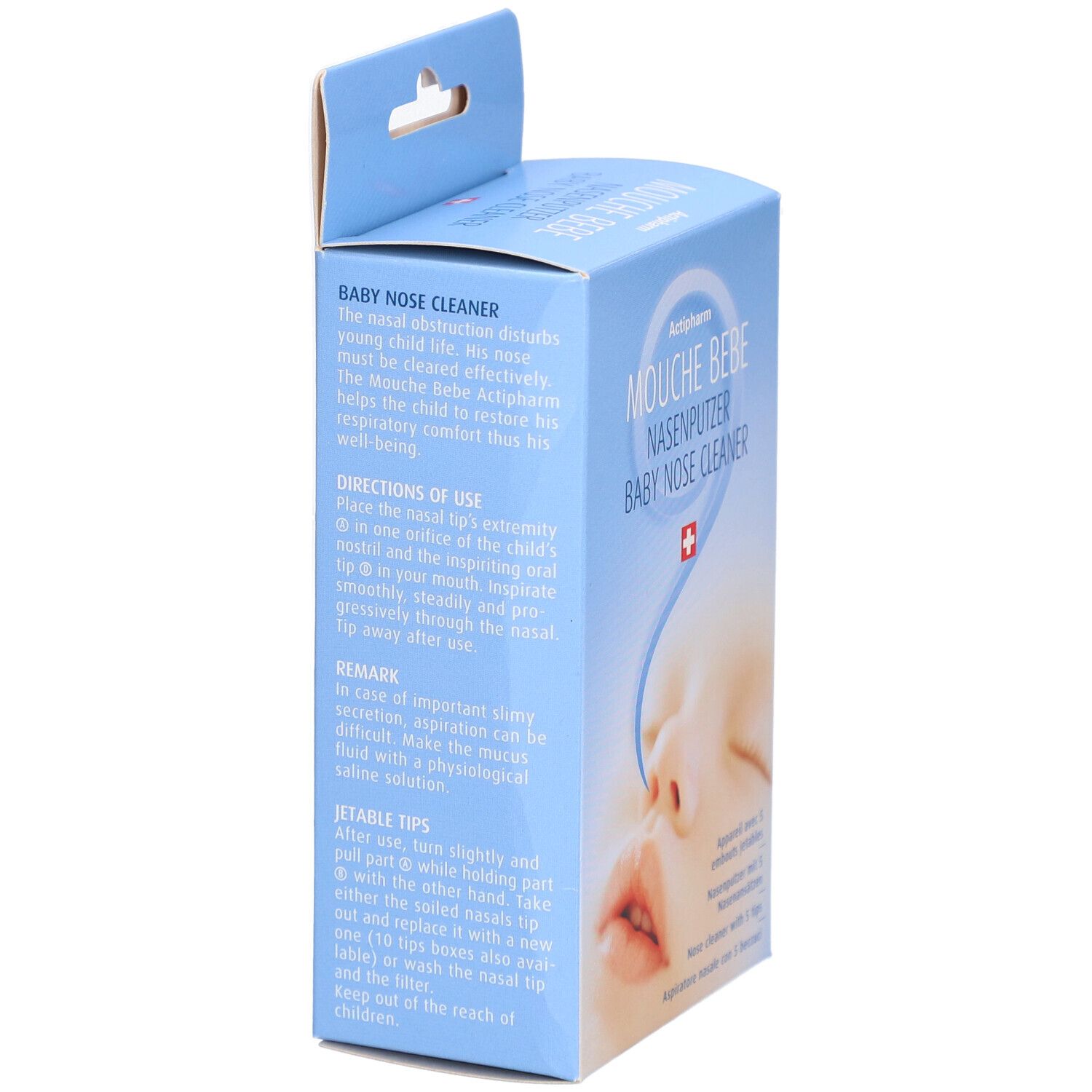 Actipharm Mouche bébé - Appareil avec 5 embouts jetables