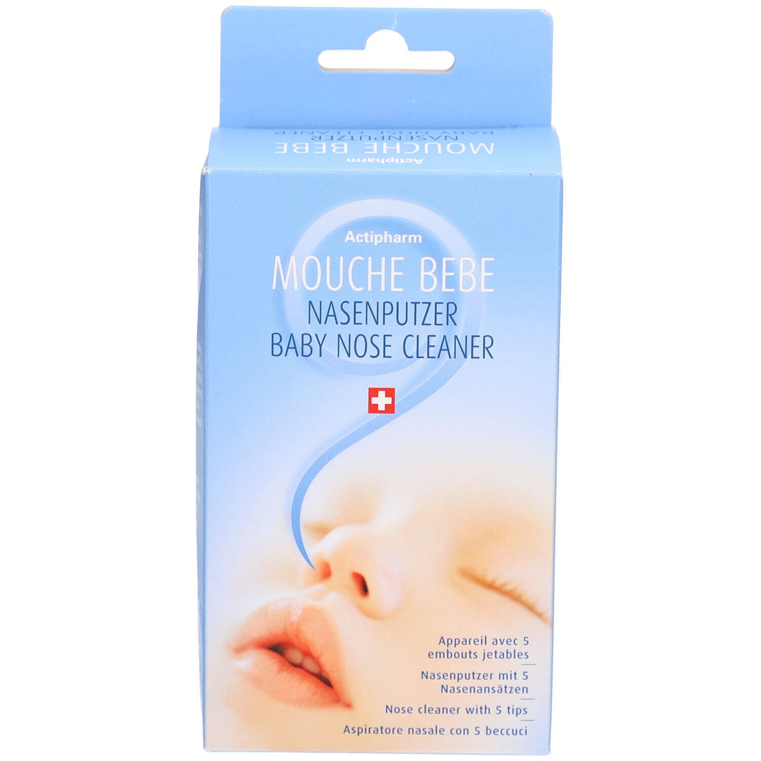 Actipharm Mouche bébé - Appareil avec 5 embouts jetables