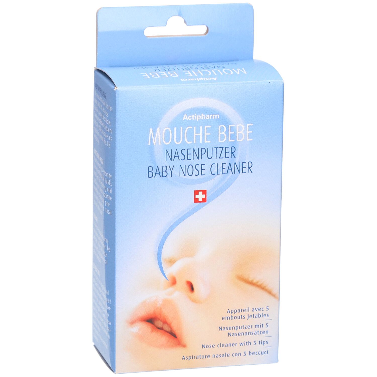Actipharm Mouche bébé - Appareil avec 5 embouts jetables