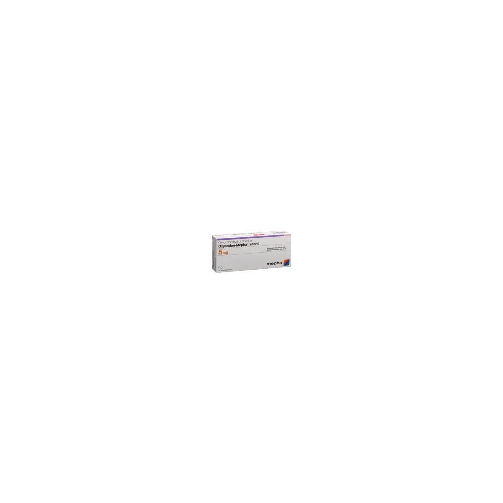 OXYCODON Mepha Ret Tabl 5 mg 30 Stk