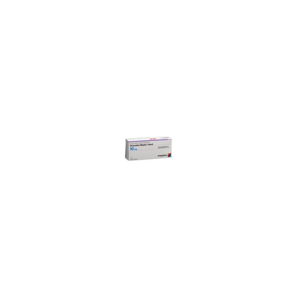 OXYCODON Mepha Ret Tabl 10 mg 60 Stk