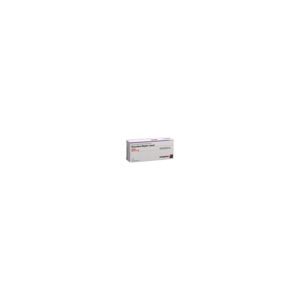 OXYCODON Mepha Ret Tabl 20 mg 60 Stk