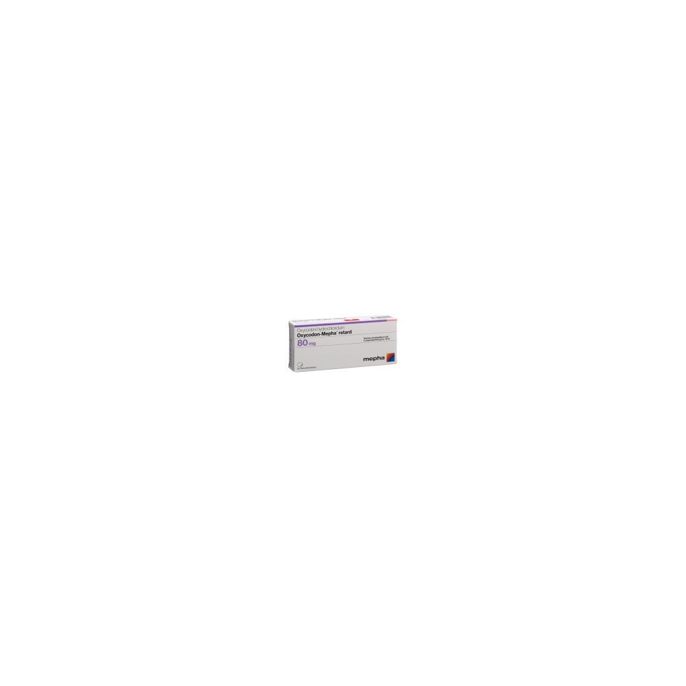 OXYCODON Mepha Ret Tabl 80 mg 30 Stk