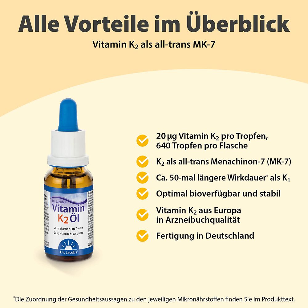 Dr. Jacob's Vitamine K2