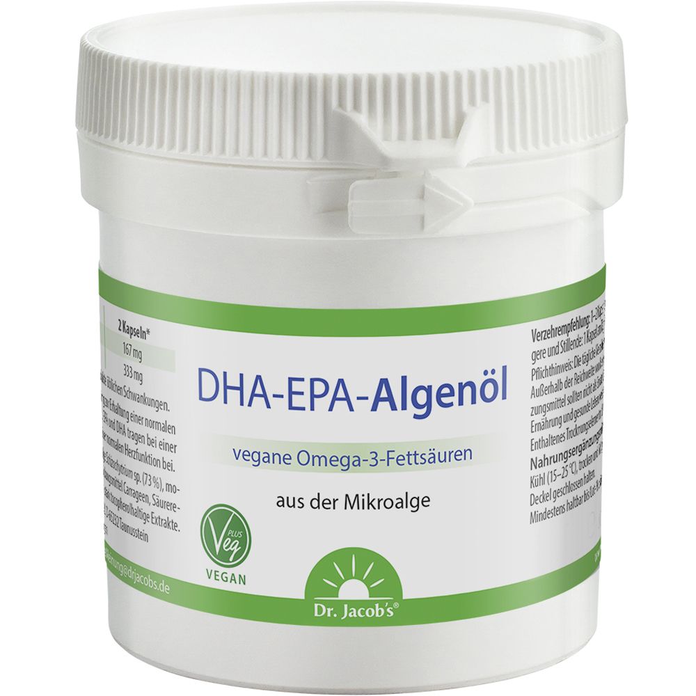 Dr. Jacob's DHA-EPA Huile d'algue