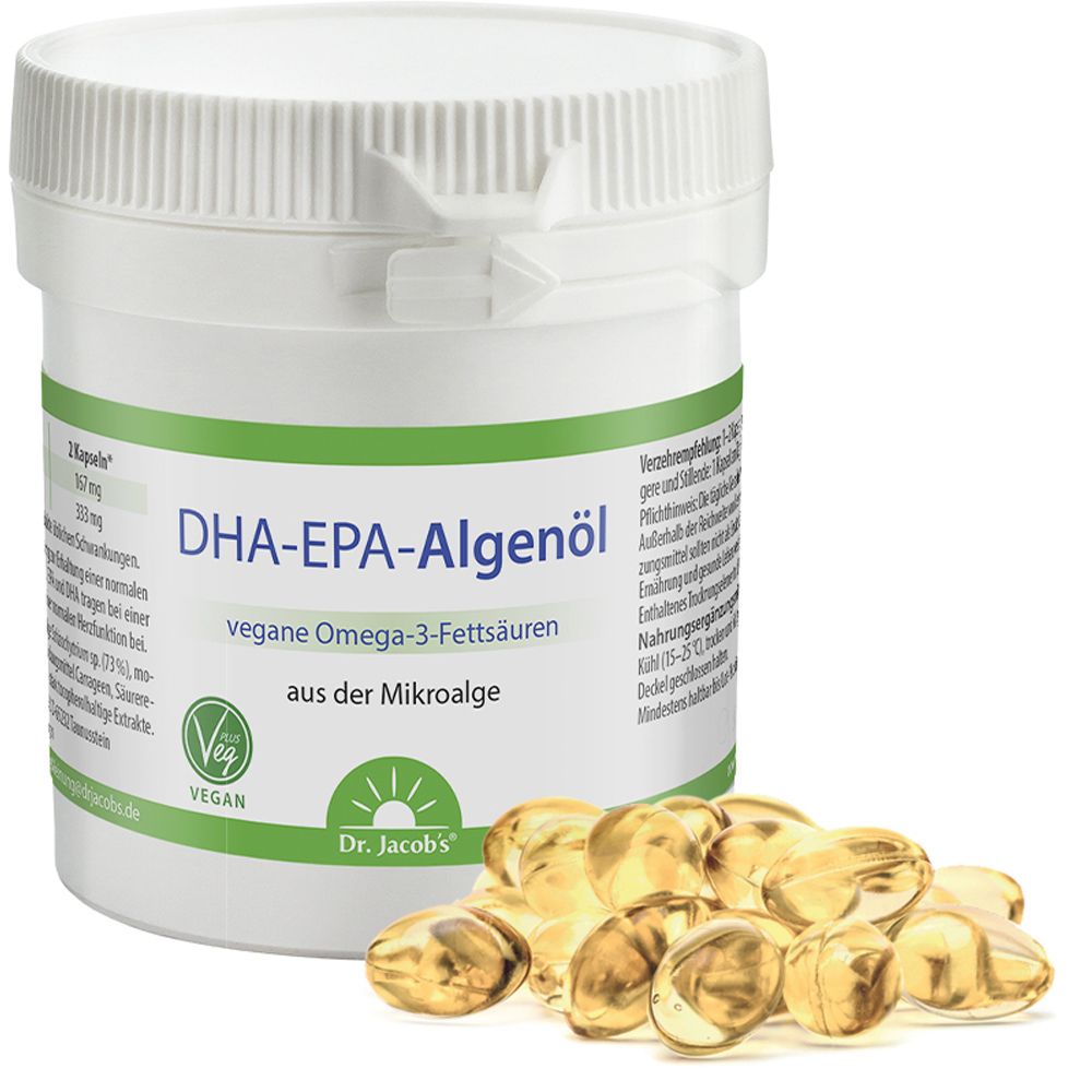 Dr. Jacob's DHA-EPA Huile d'algue