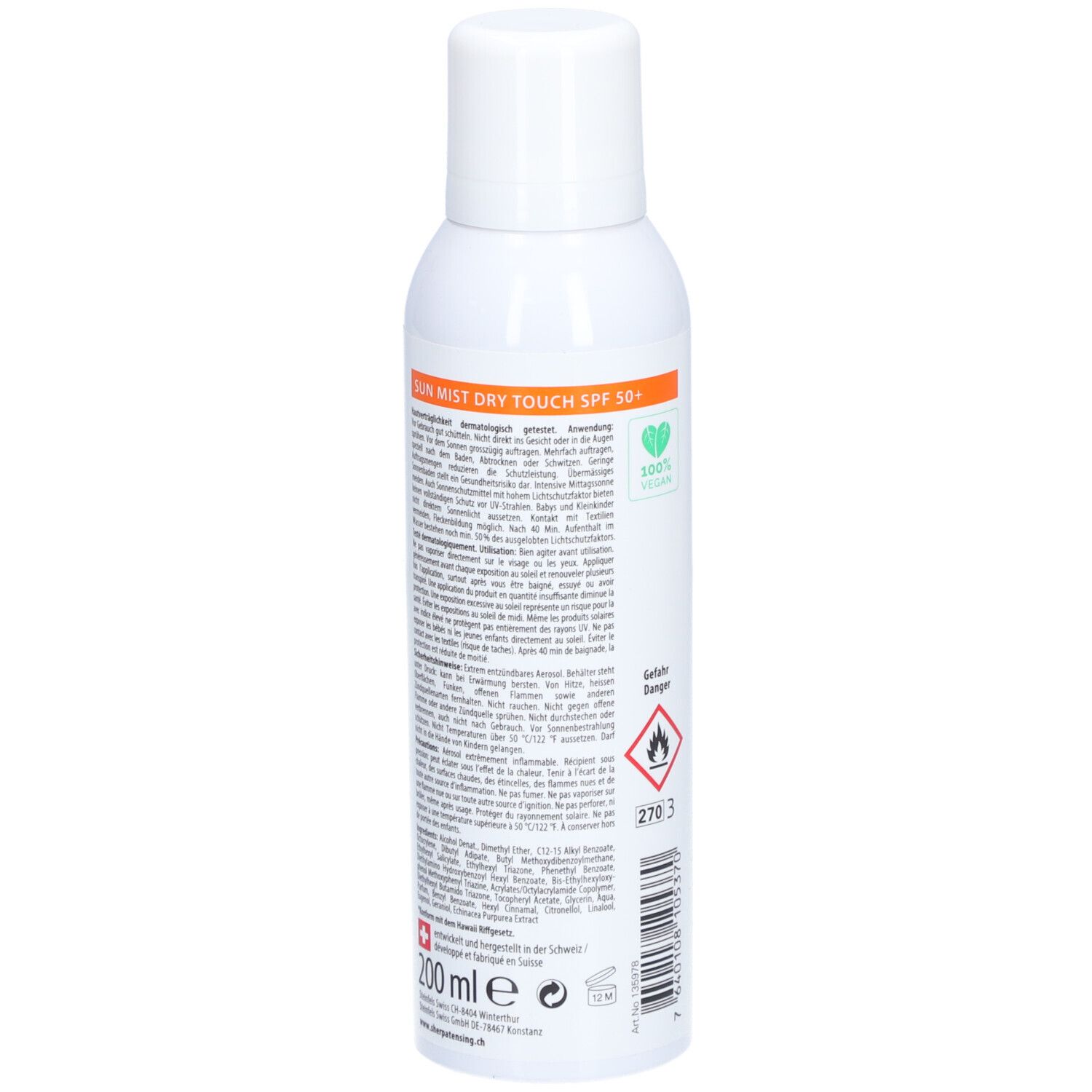 SHERPA® Tensing Dry touch Protection solaire SPF 50+ Invisible