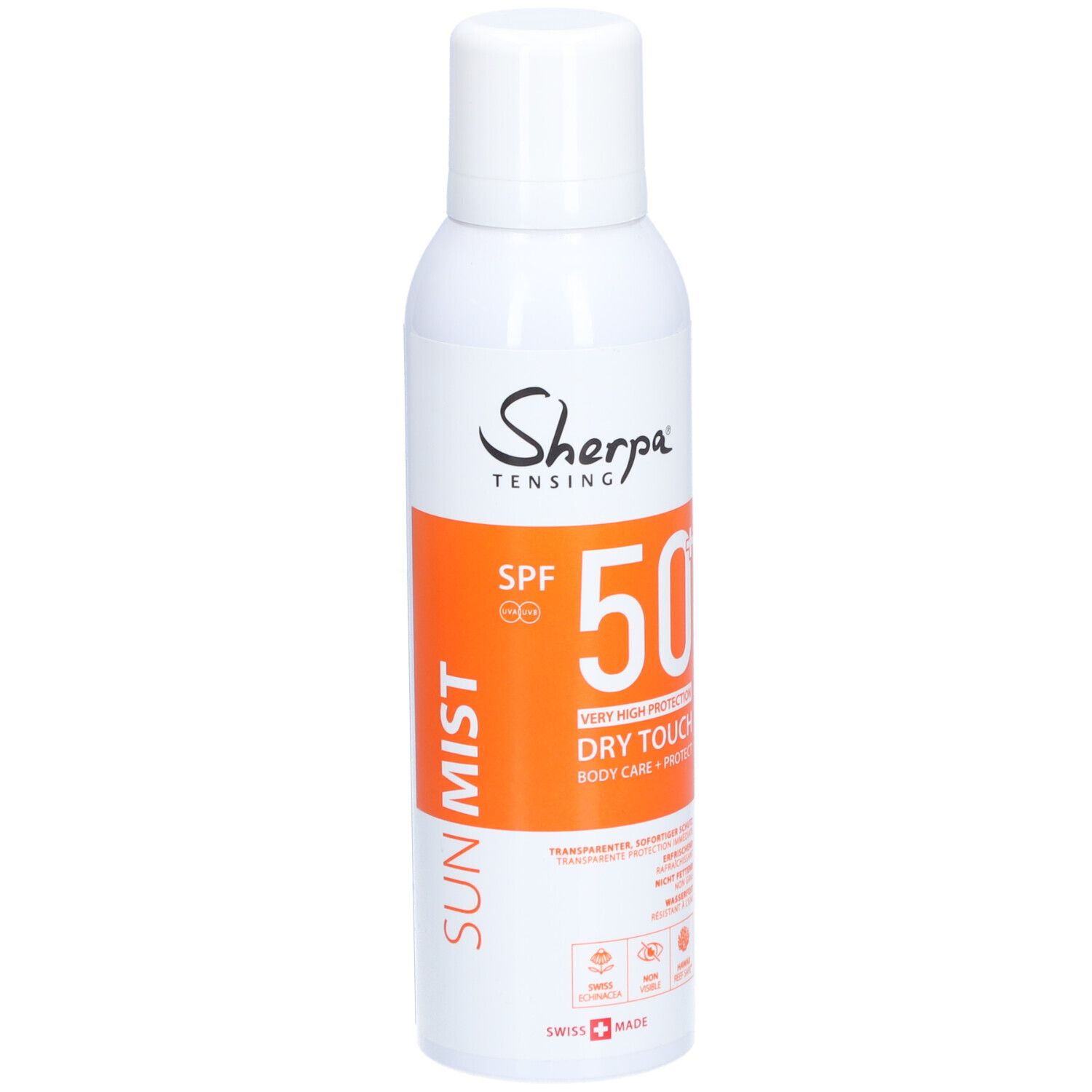 SHERPA® Tensing Dry touch Protection solaire SPF 50+ Invisible