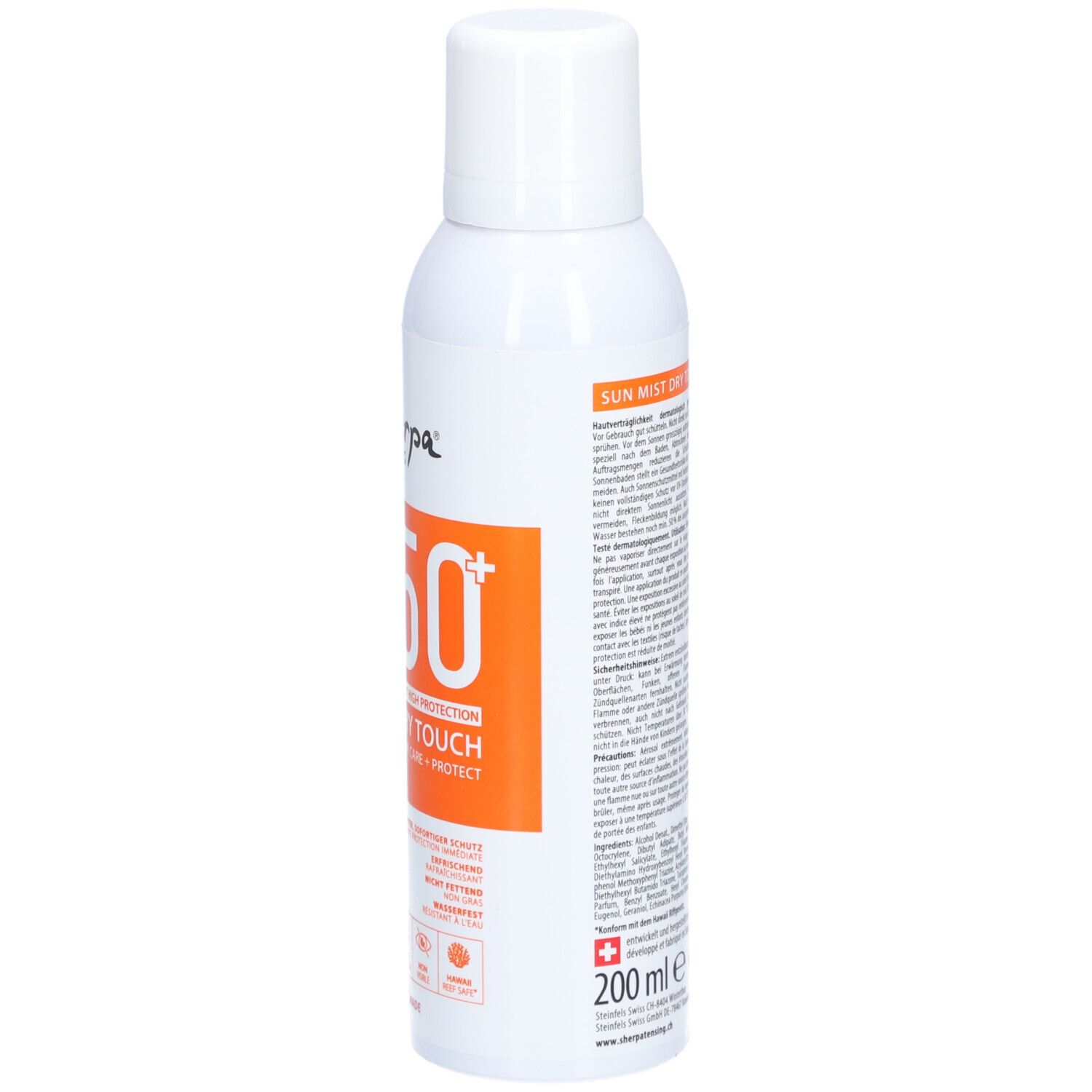 SHERPA® Tensing Dry touch Protection solaire SPF 50+ Invisible