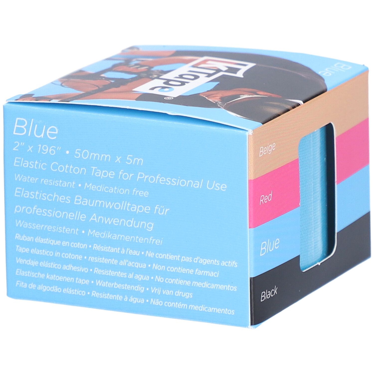 K-TAPE 5cmx5m blau Rolle