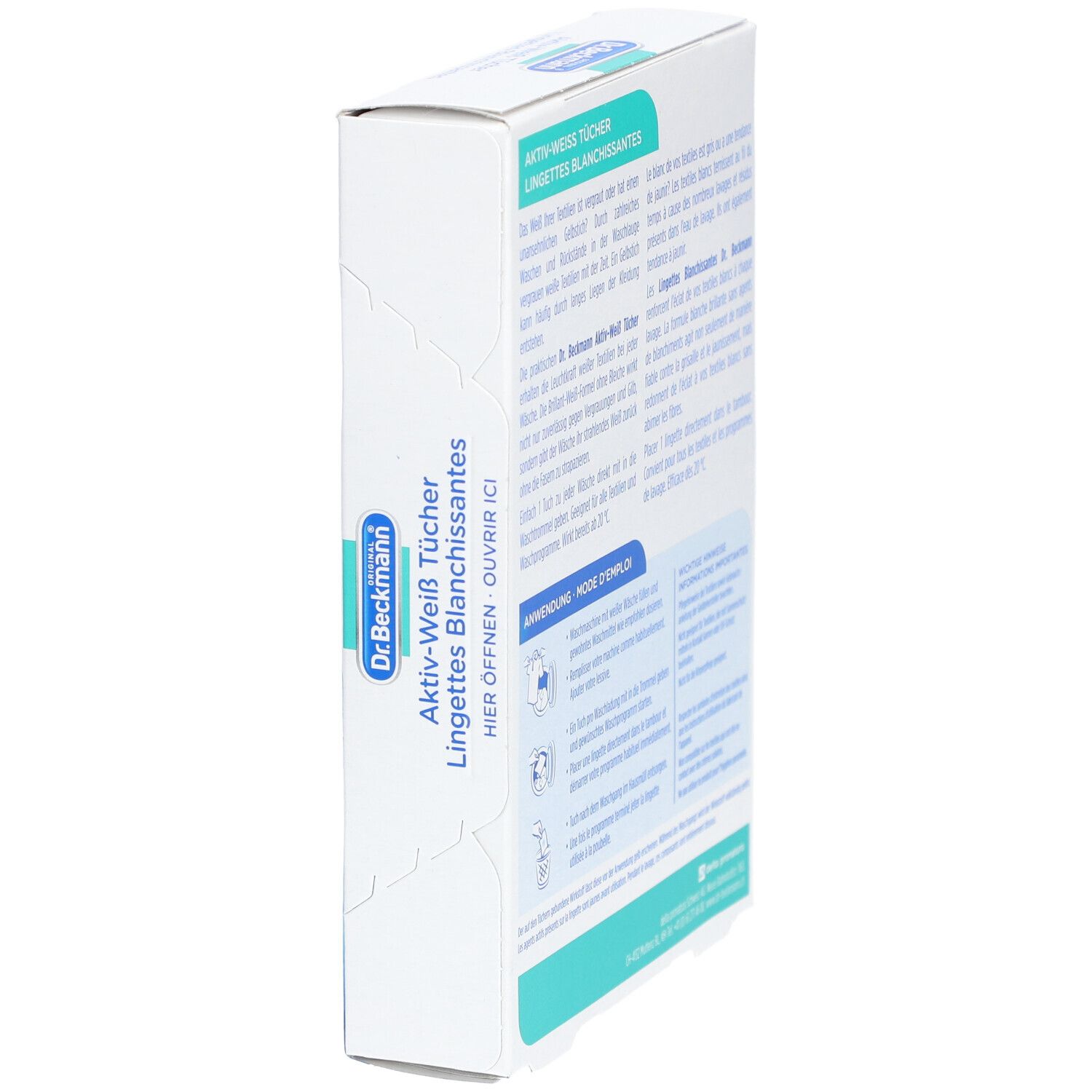 DR BECKMANN Lingettes blanchissantes