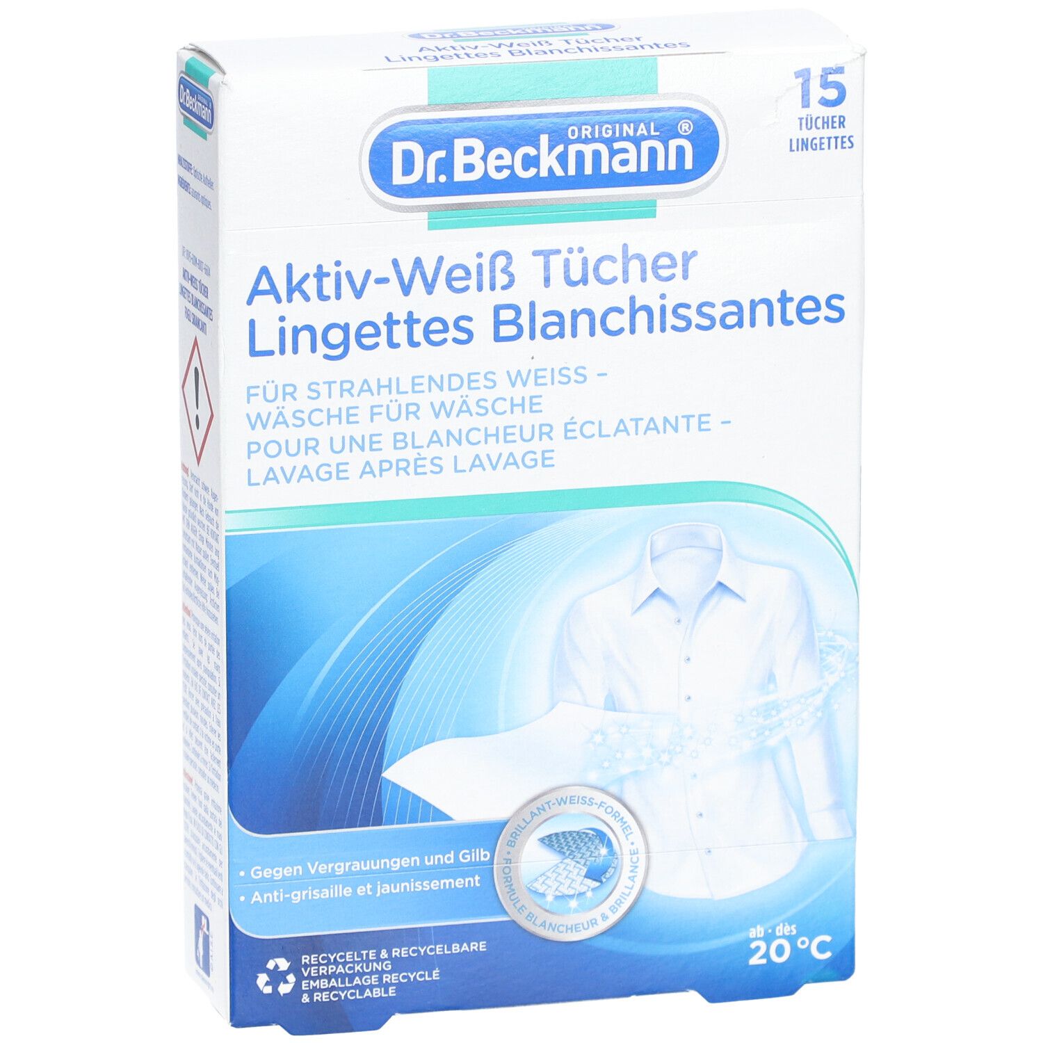 DR BECKMANN Lingettes blanchissantes