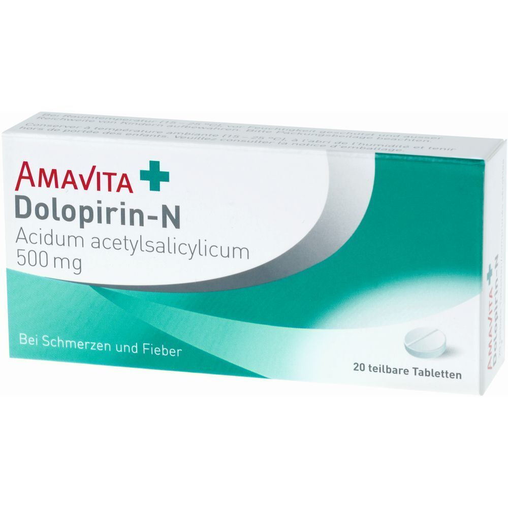 AMAVITA Dolopirin-N Tabl 500 mg 20 Stk
