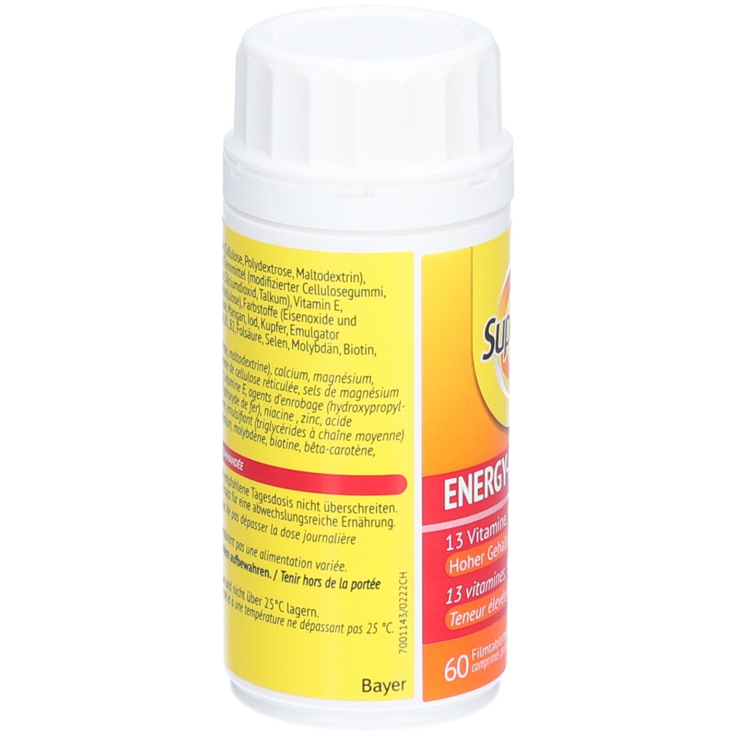 SUPRADYN® Pro Energy-fer Comprimés - 10 % de remise* avec le code "SUPRA10"