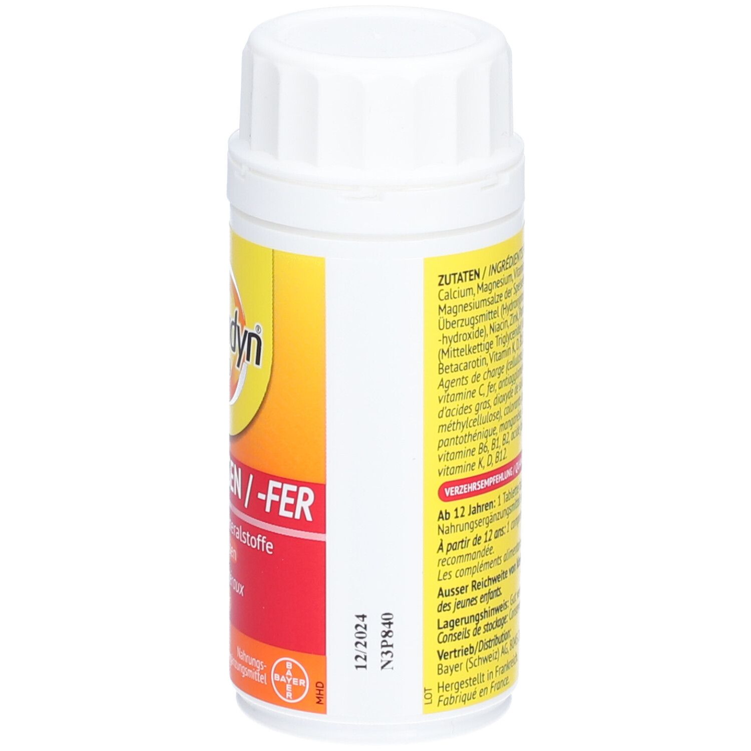 SUPRADYN® Pro Energy-fer Comprimés - 10 % de remise* avec le code "SUPRA10"