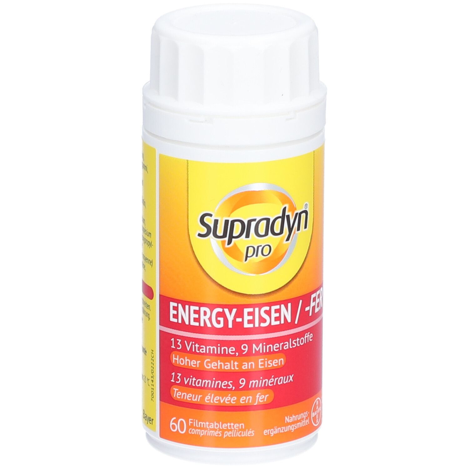 SUPRADYN® Pro Energy-fer Comprimés - 10 % de remise* avec le code "SUPRA10"