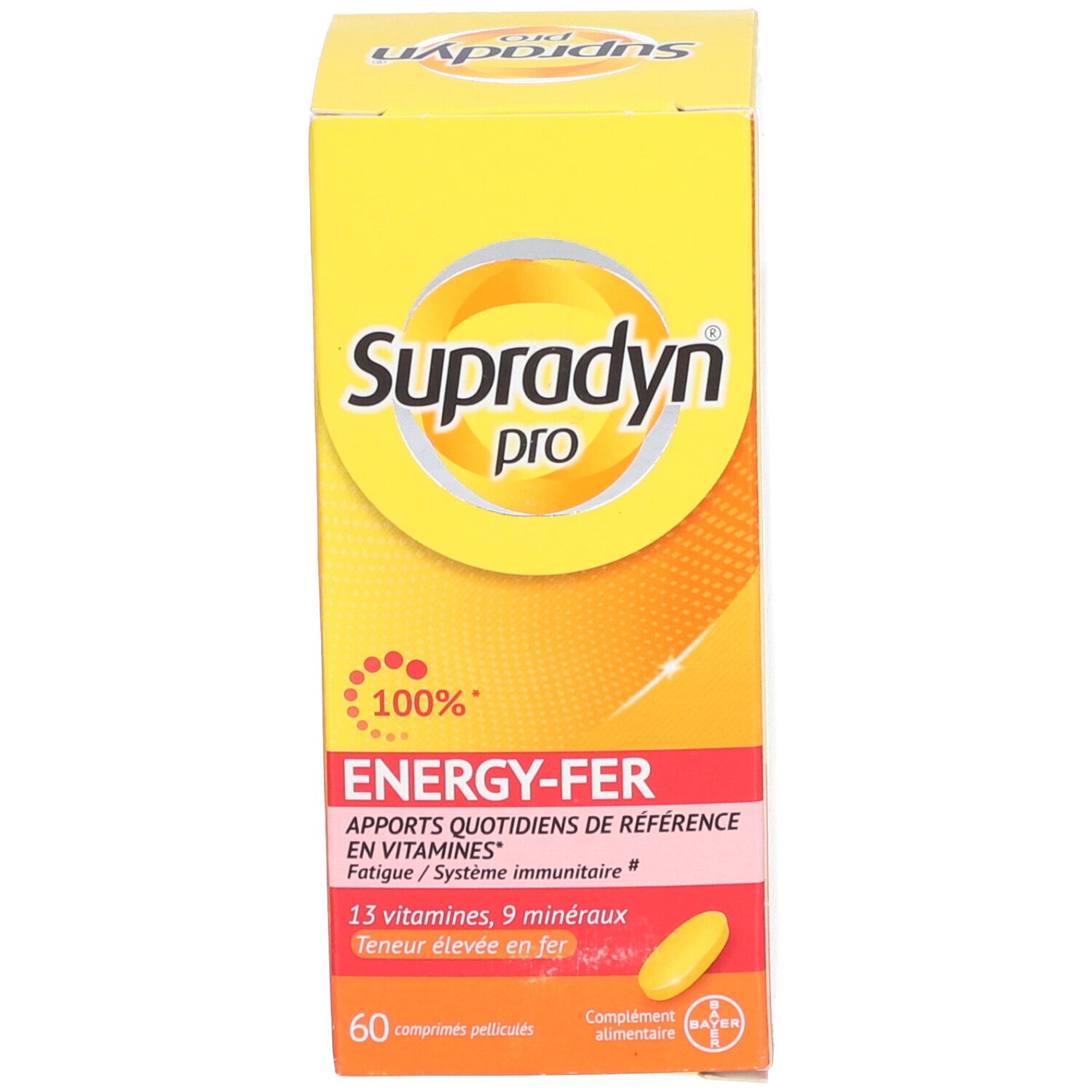 SUPRADYN® Pro Energy-fer Comprimés - 10 % de remise* avec le code "SUPRA10"