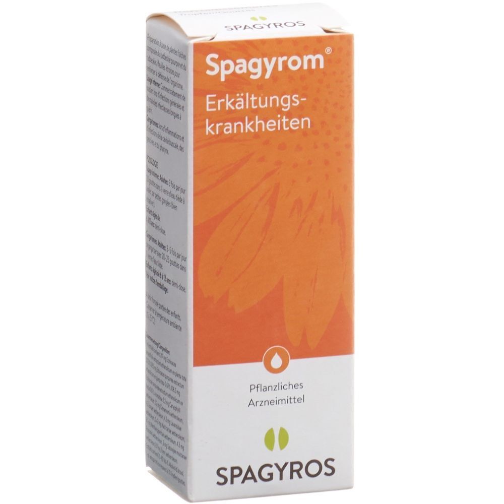 SPAGYROM Erkältungskrankheiten Tropfen Fl 50 ml