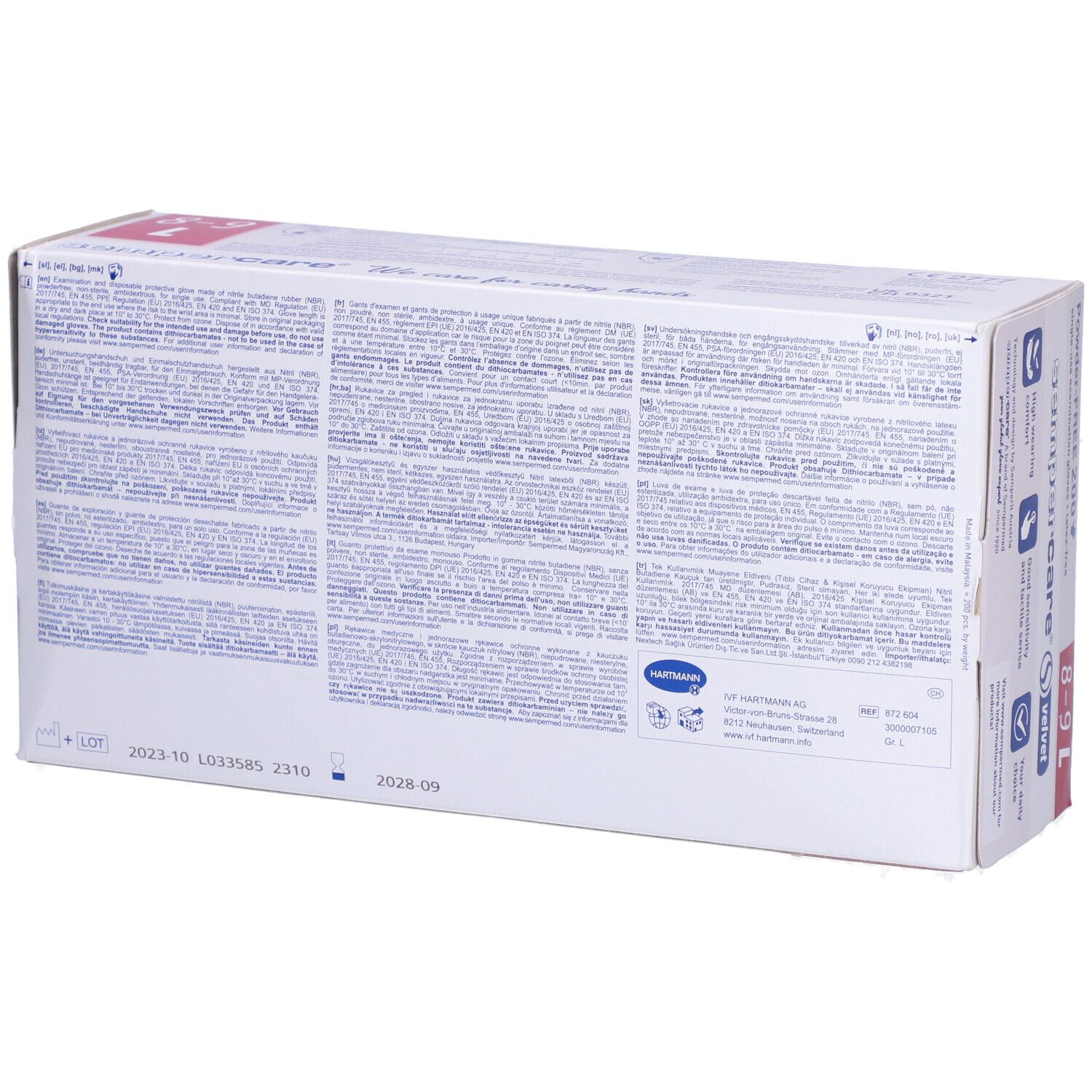 SEMPERCARE sempercare® velvet Gr. L