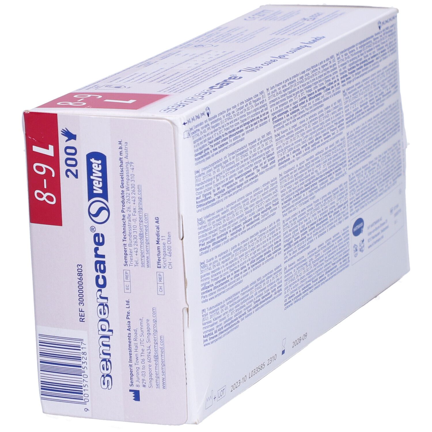 SEMPERCARE sempercare® velvet Gr. L