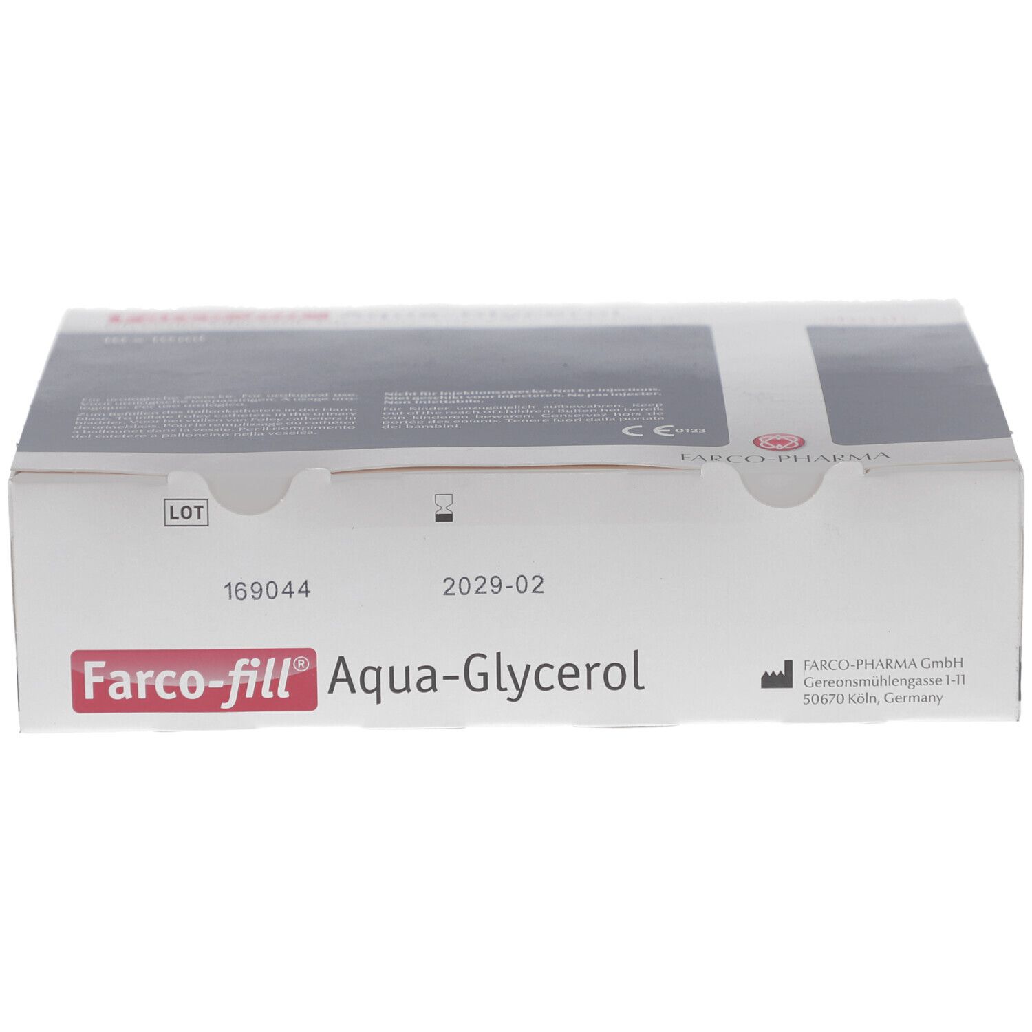 FARCO-fill® Aqua-Glycerol Seringues prêtes à l'emploi pour le blocage du cathéter