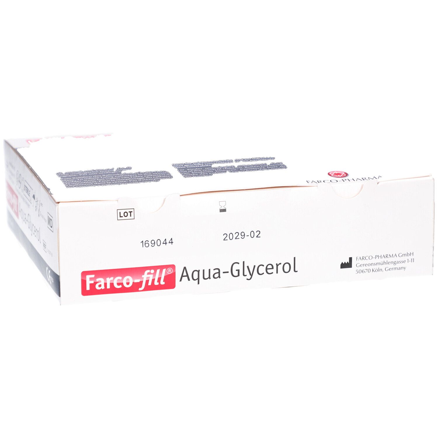 FARCO-fill® Aqua-Glycerol Seringues prêtes à l'emploi pour le blocage du cathéter