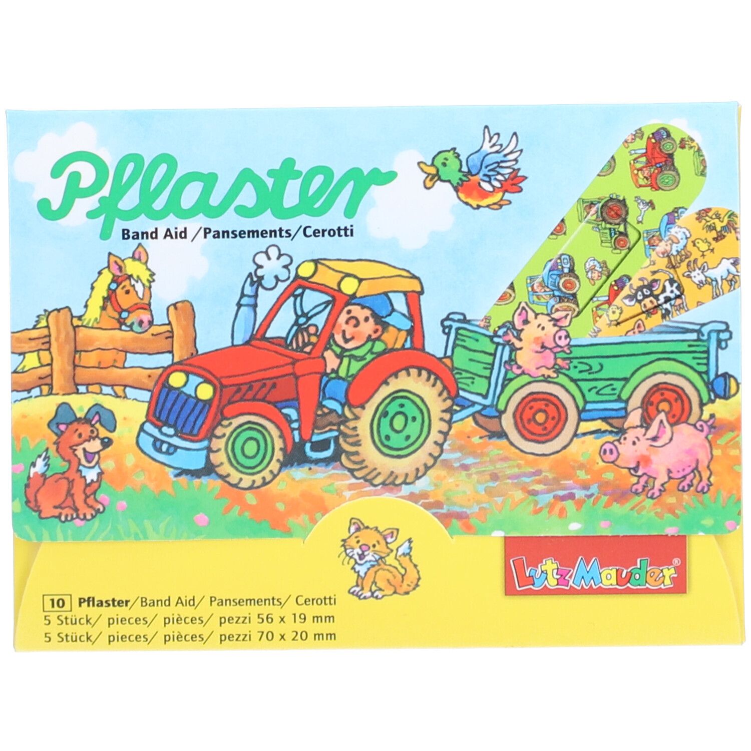 LUTZ MAUDER Kinderpflaster Traktorfans