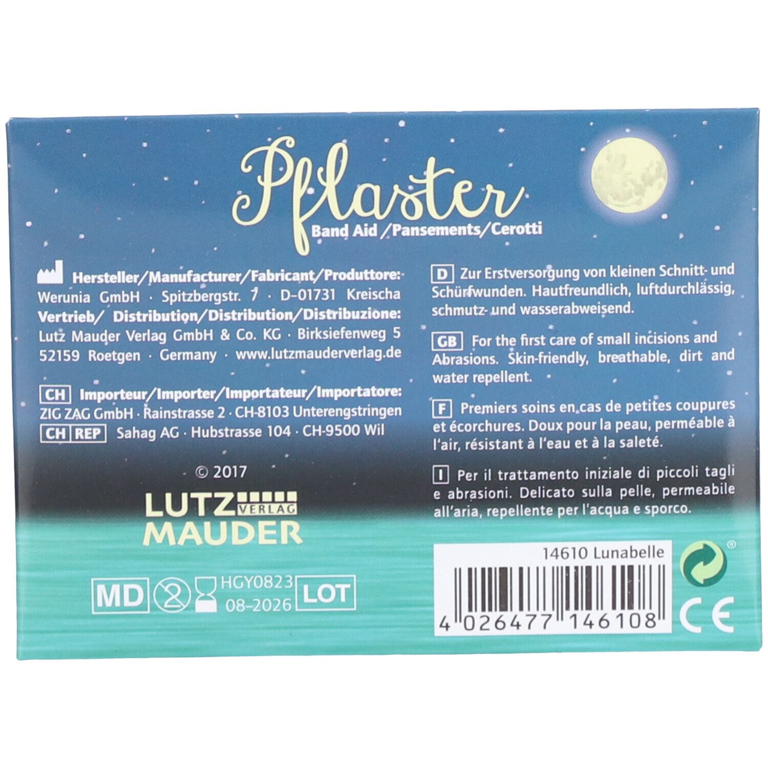 LUTZ MAUDER Kinderpflaster Einhorn