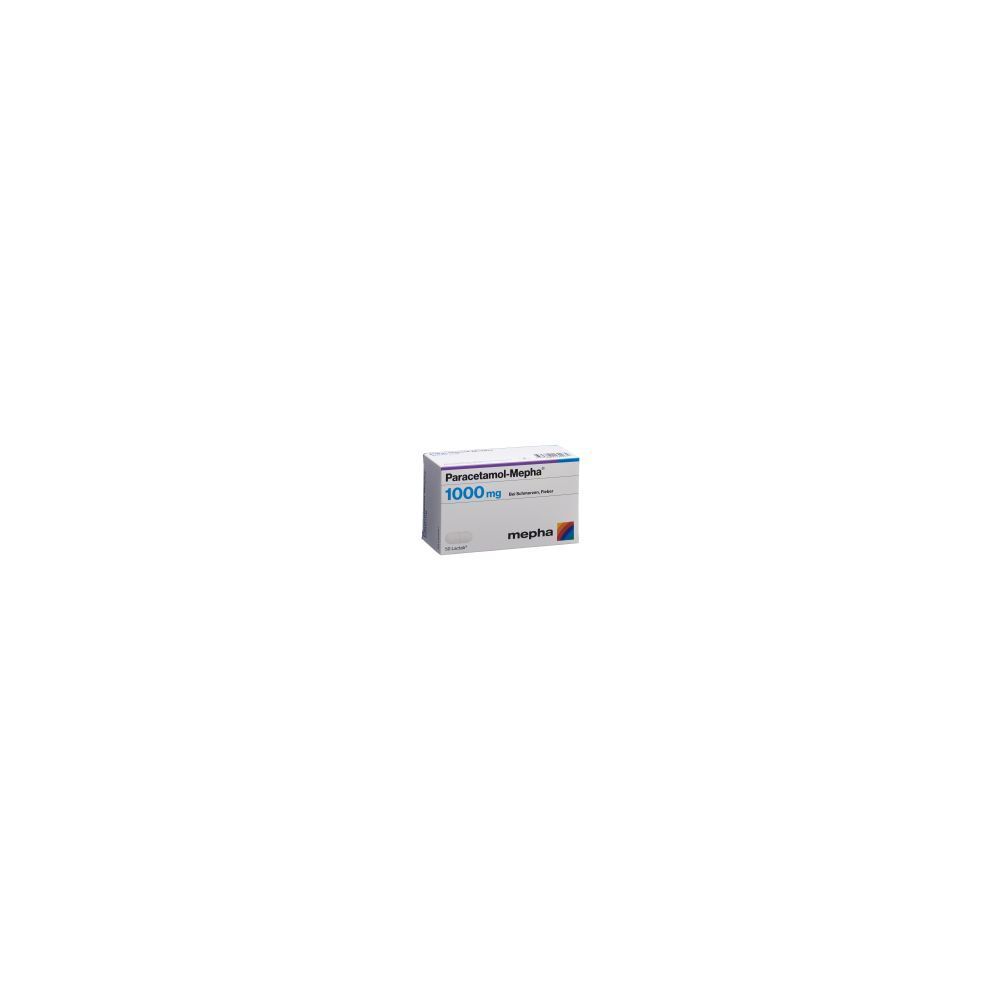 PARACETAMOL Mepha Filmtabl 1000 mg 50 Stk