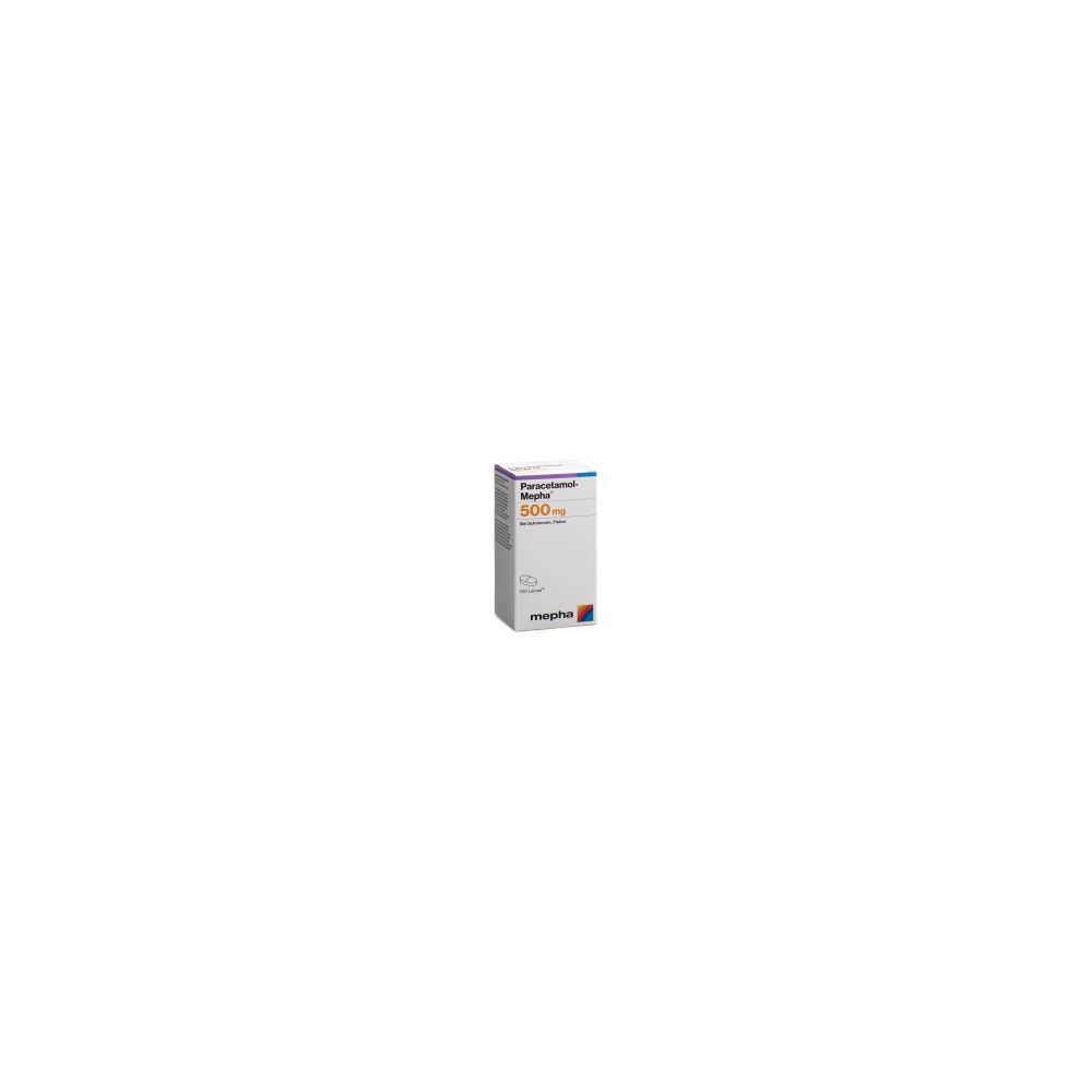 PARACETAMOL Mepha Filmtabl 500 mg Ds 100 Stk