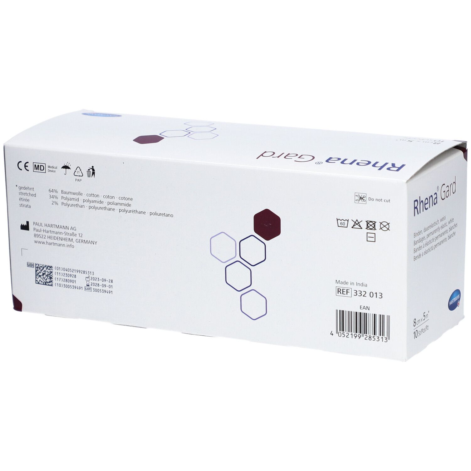 RHENA GARD Elastische Binde 5 m x 8 cm