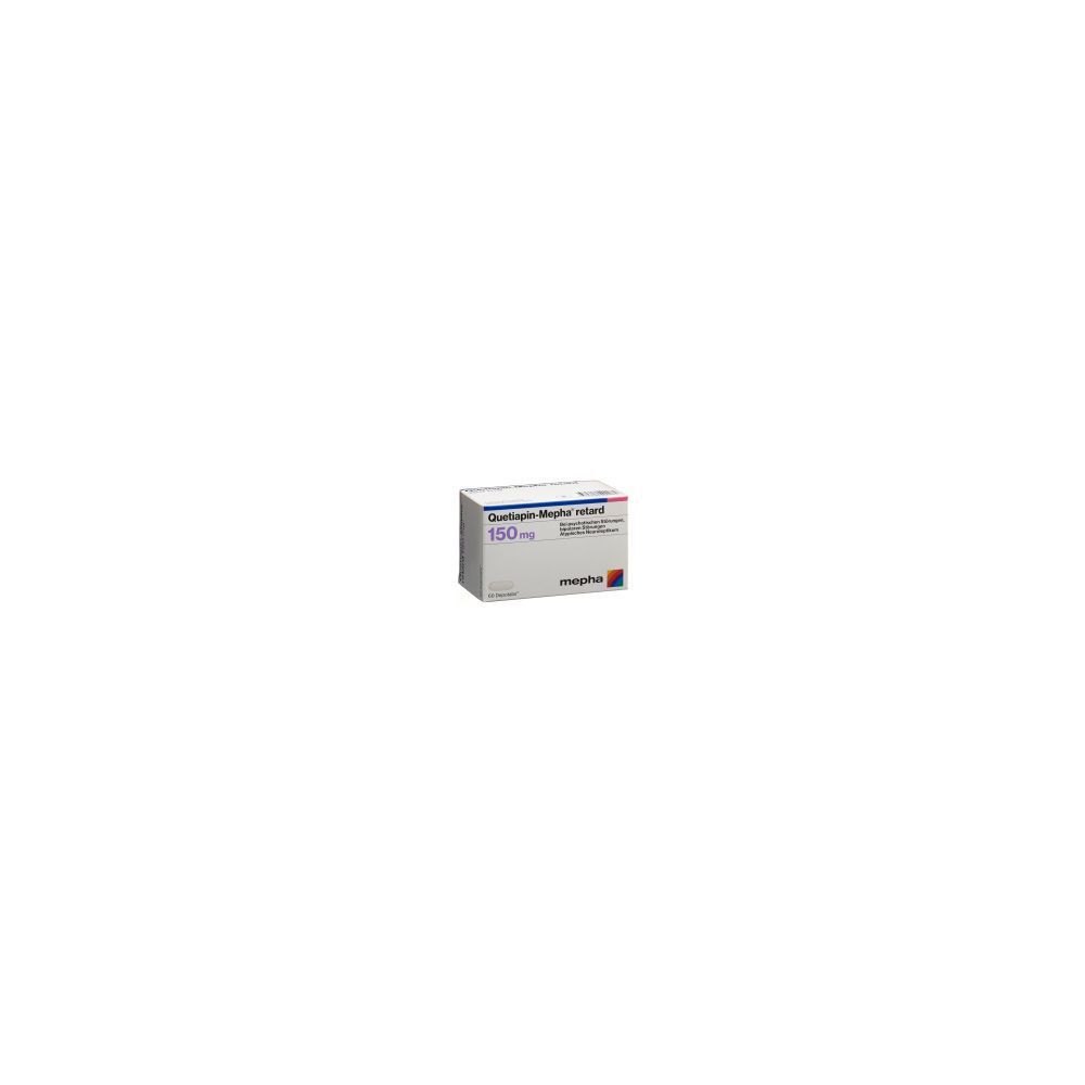 QUETIAPIN Mepha retard Depotabs 150 mg 60 Stk
