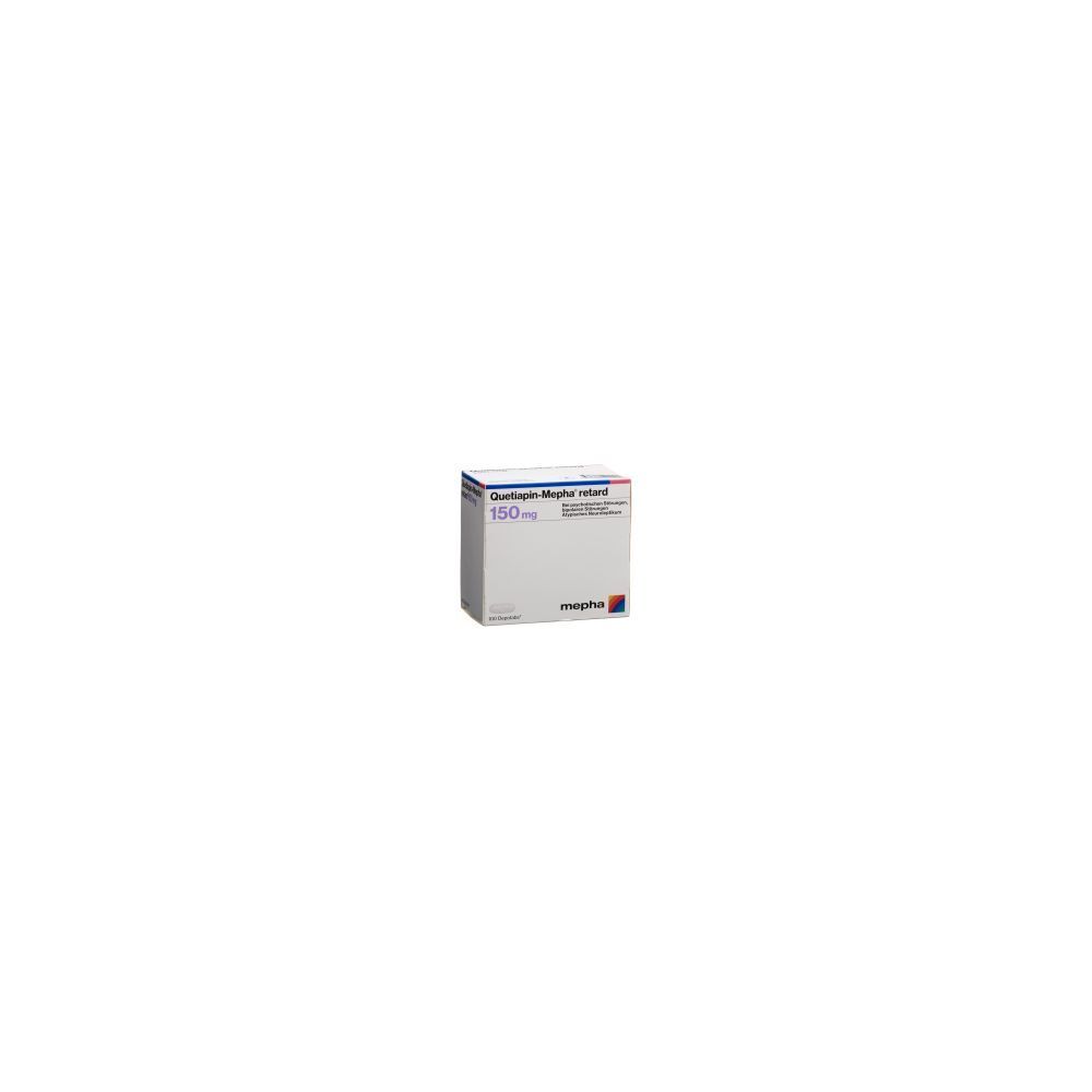 QUETIAPIN Mepha retard Depotabs 150 mg 100 Stk