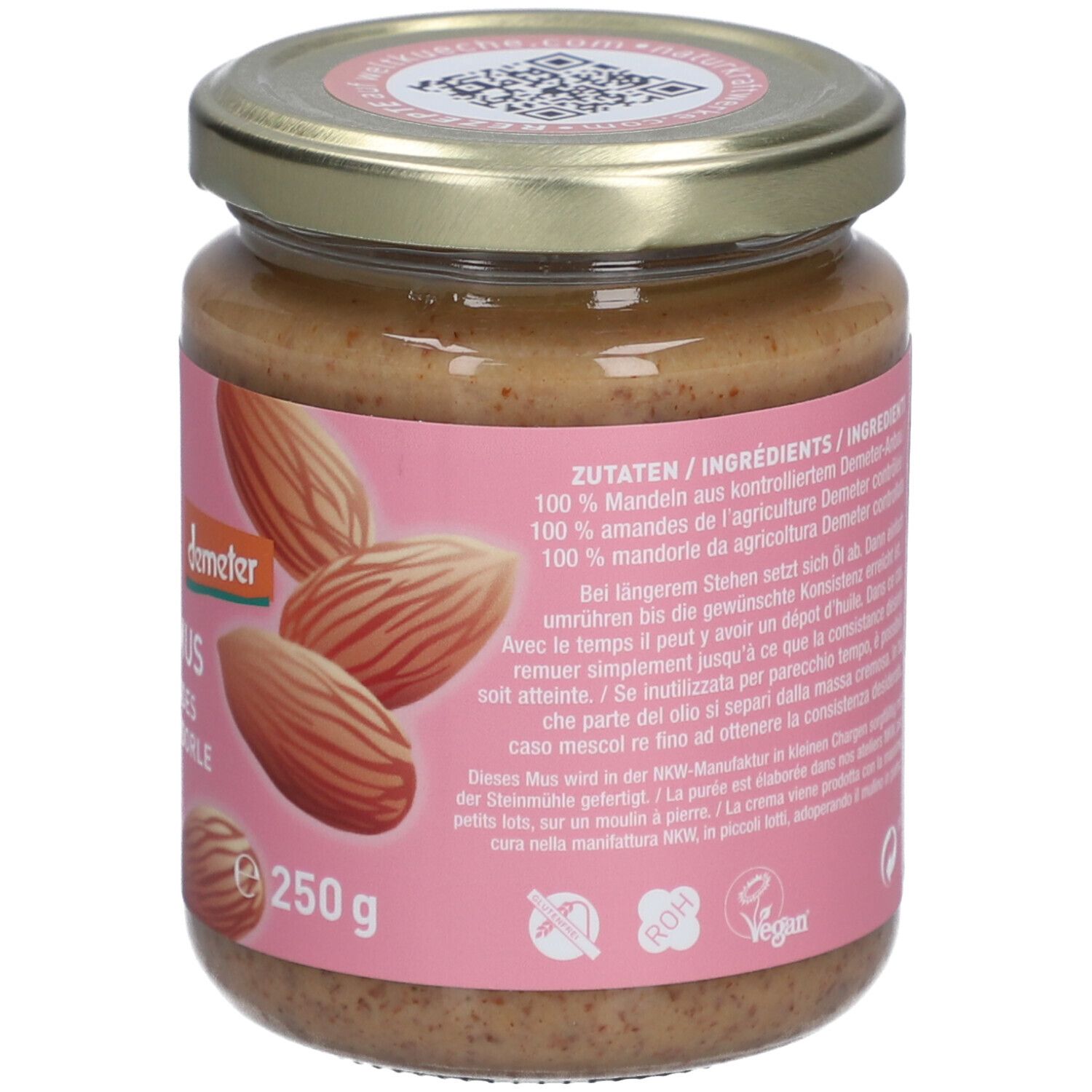 NATURKRAFTWERKE Bio-Mandelpüree