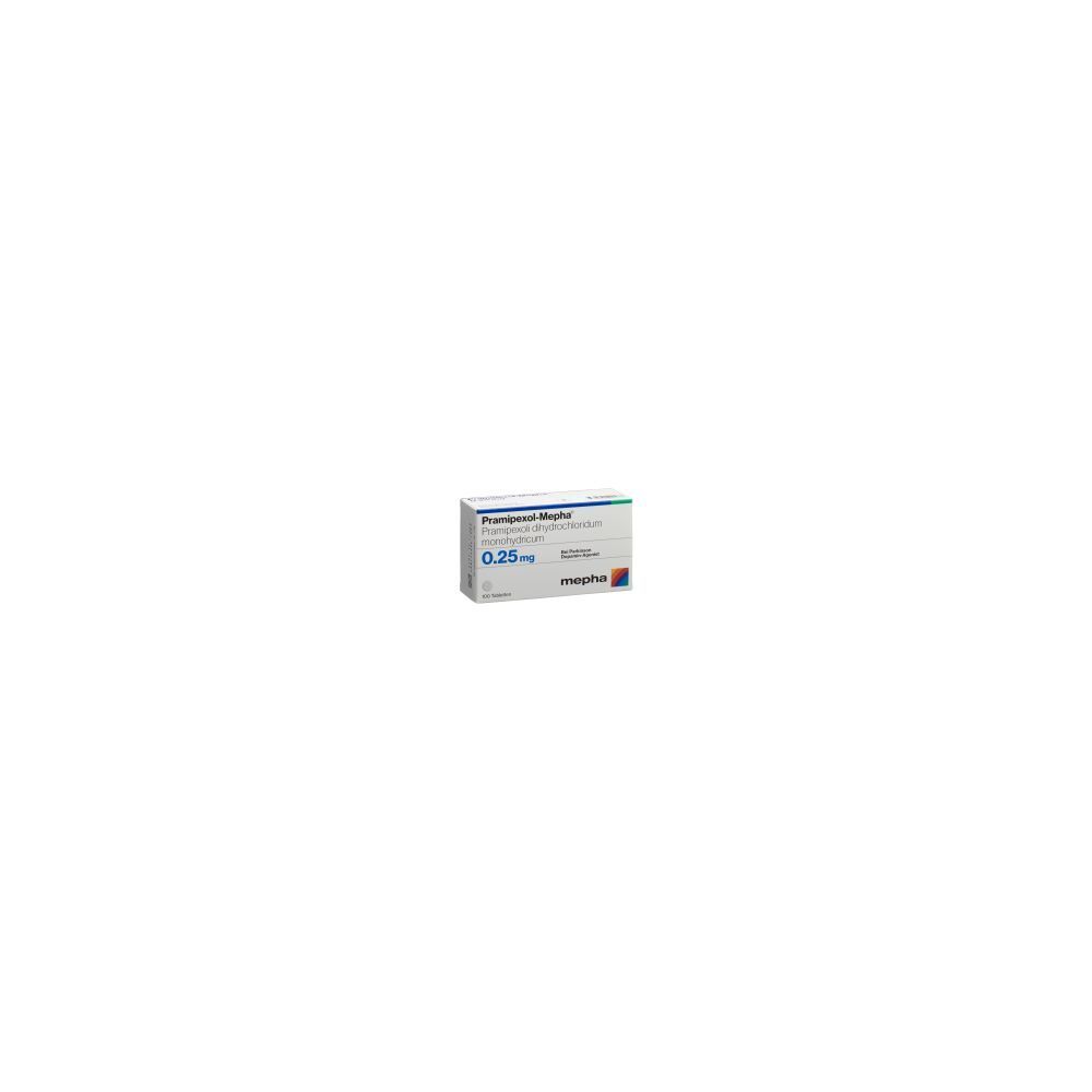 PRAMIPEXOL Mepha Tabl 0.25 mg 100 Stk